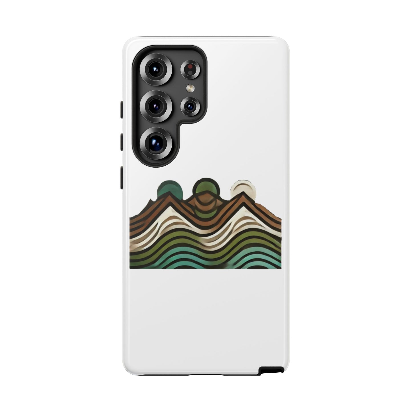 Stylish Phone Case with Minimalist Mountain Design | Tough Cases, Protective Cover, Nature Aesthetic, Gift for Adventurers, [...]
