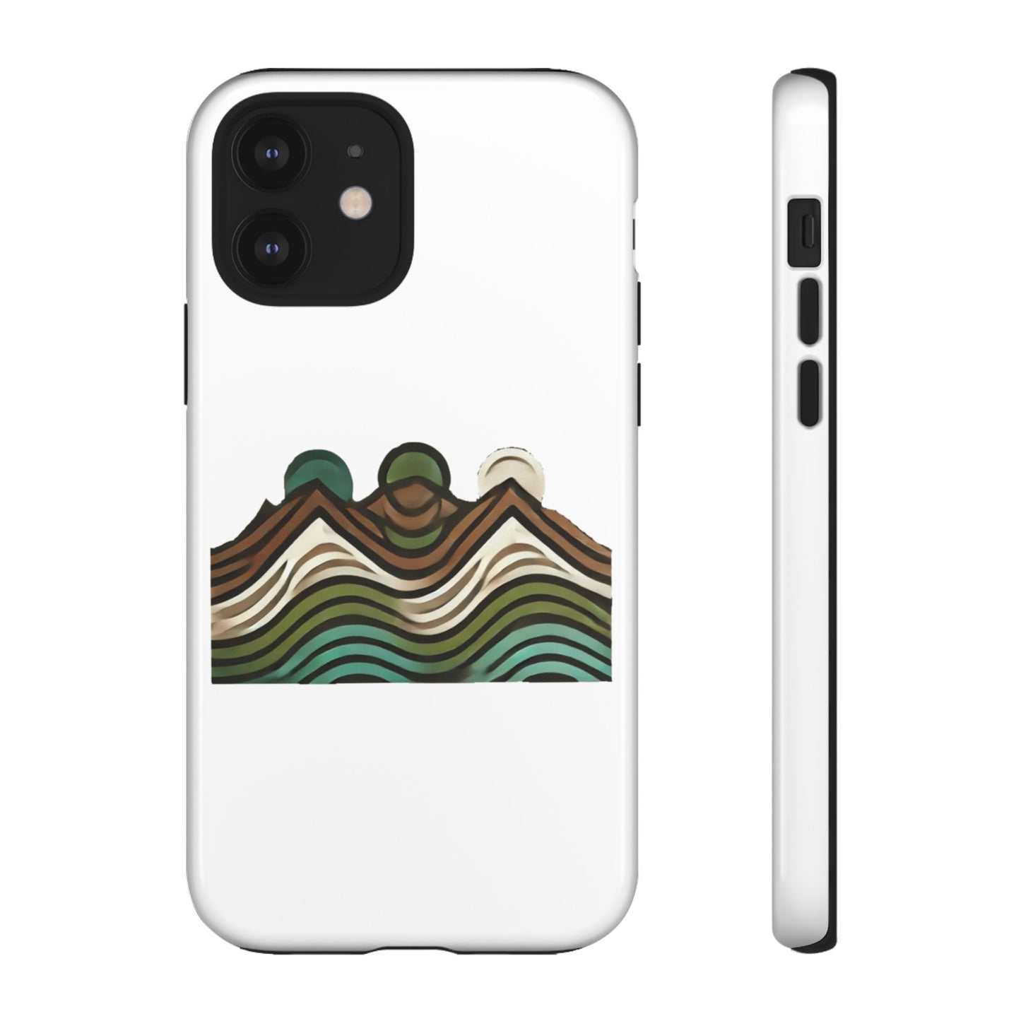 Stylish Phone Case with Minimalist Mountain Design | Tough Cases, Protective Cover, Nature Aesthetic, Gift for Adventurers, [...]