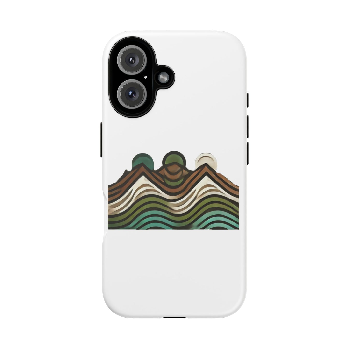 Stylish Phone Case with Minimalist Mountain Design | Tough Cases, Protective Cover, Nature Aesthetic, Gift for Adventurers, [...]