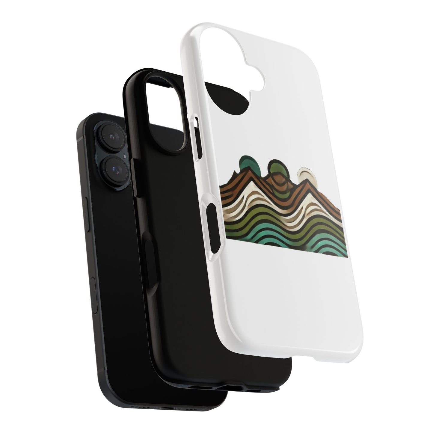 Stylish Phone Case with Minimalist Mountain Design | Tough Cases, Protective Cover, Nature Aesthetic, Gift for Adventurers, [...]