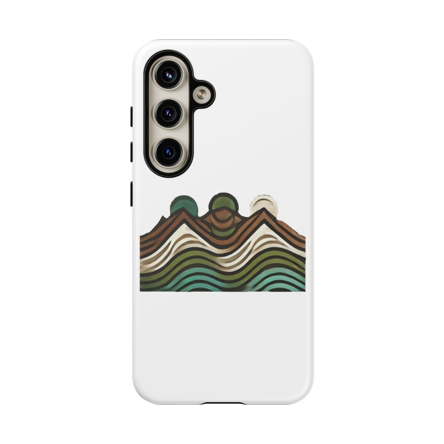 Stylish Phone Case with Minimalist Mountain Design | Tough Cases, Protective Cover, Nature Aesthetic, Gift for Adventurers, [...]