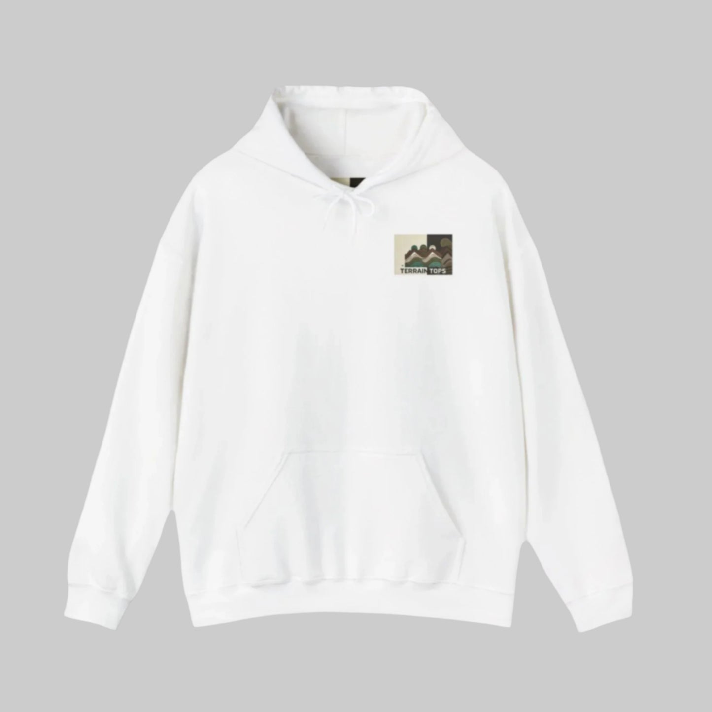 Hoodie with chuckwalla on back