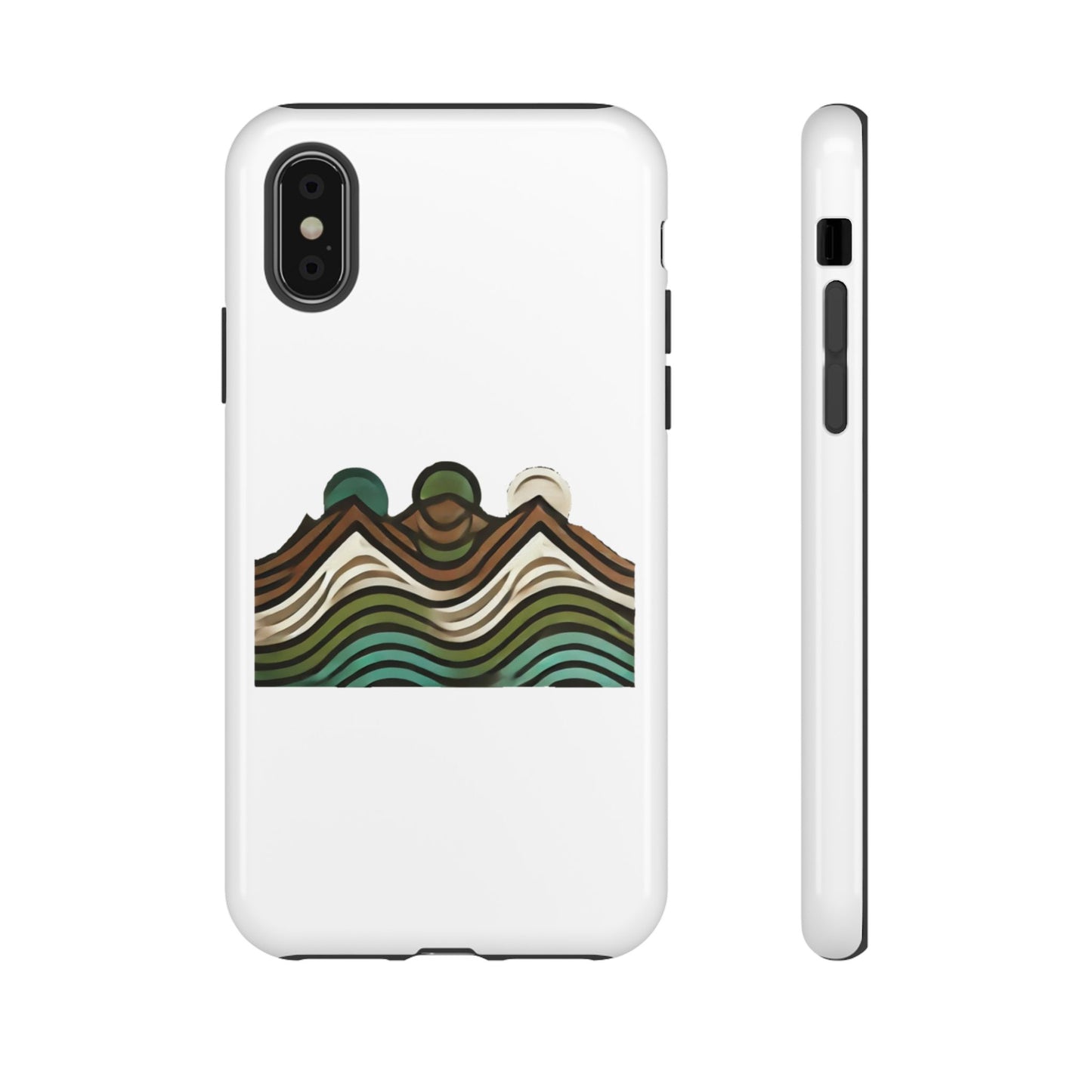 Stylish Phone Case with Minimalist Mountain Design | Tough Cases, Protective Cover, Nature Aesthetic, Gift for Adventurers, [...]
