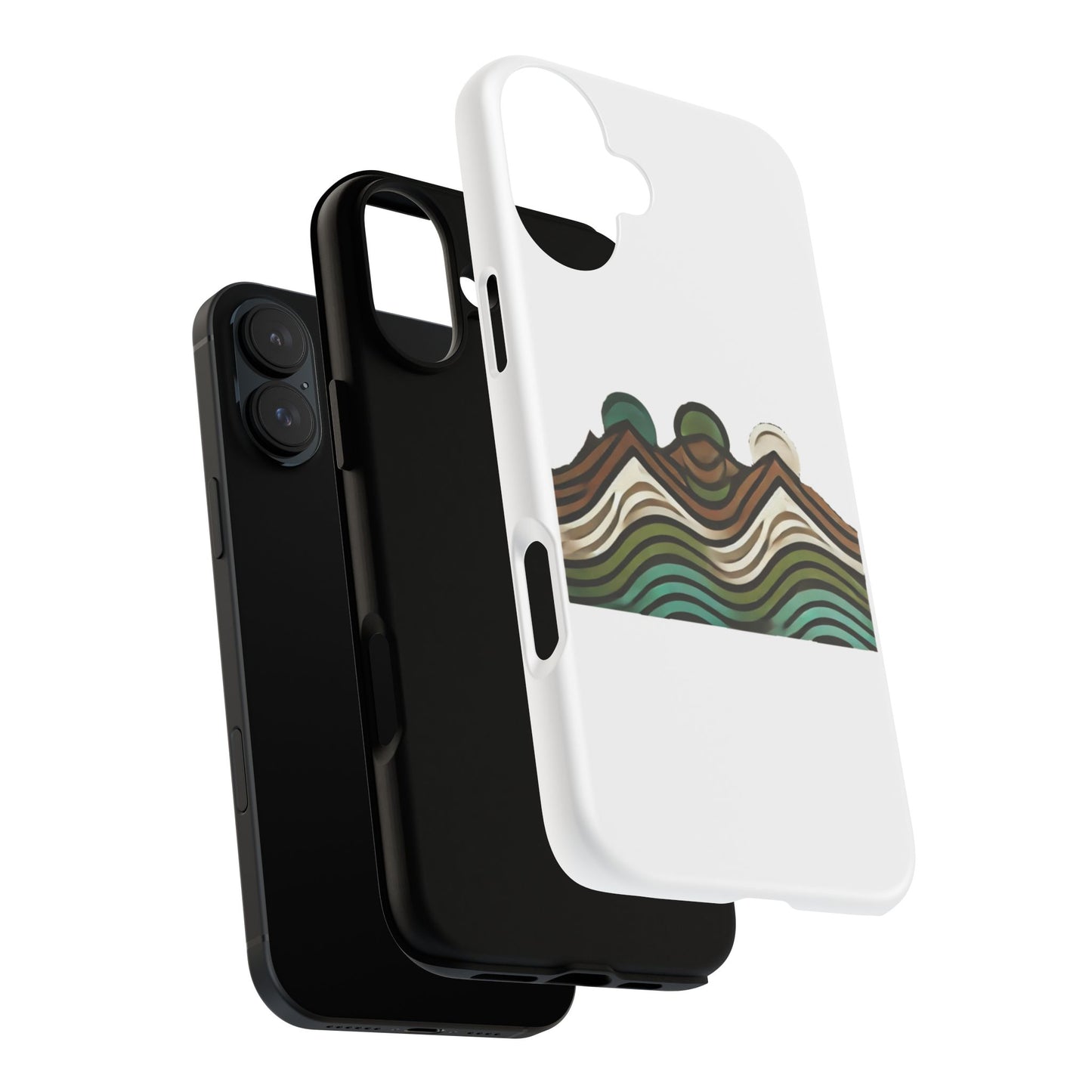 Stylish Phone Case with Minimalist Mountain Design | Tough Cases, Protective Cover, Nature Aesthetic, Gift for Adventurers, [...]