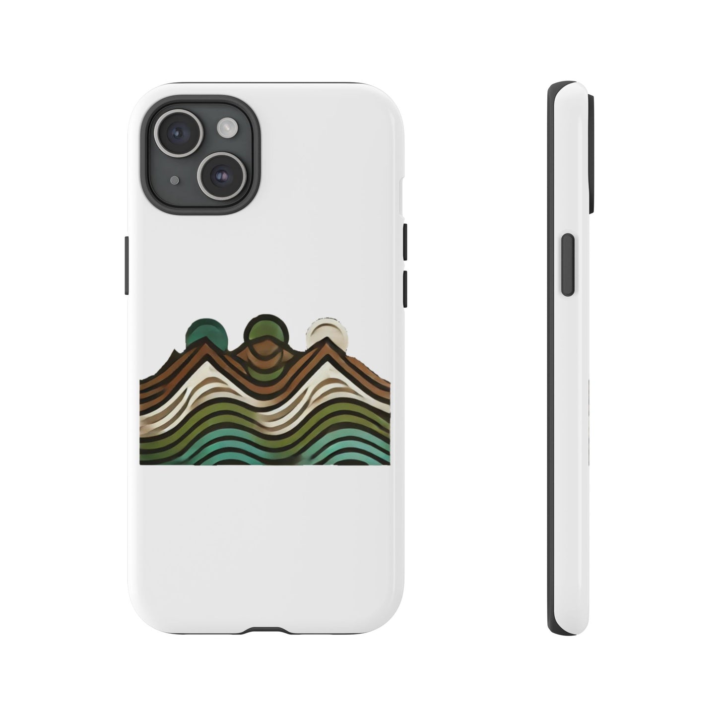 Stylish Phone Case with Minimalist Mountain Design | Tough Cases, Protective Cover, Nature Aesthetic, Gift for Adventurers, [...]
