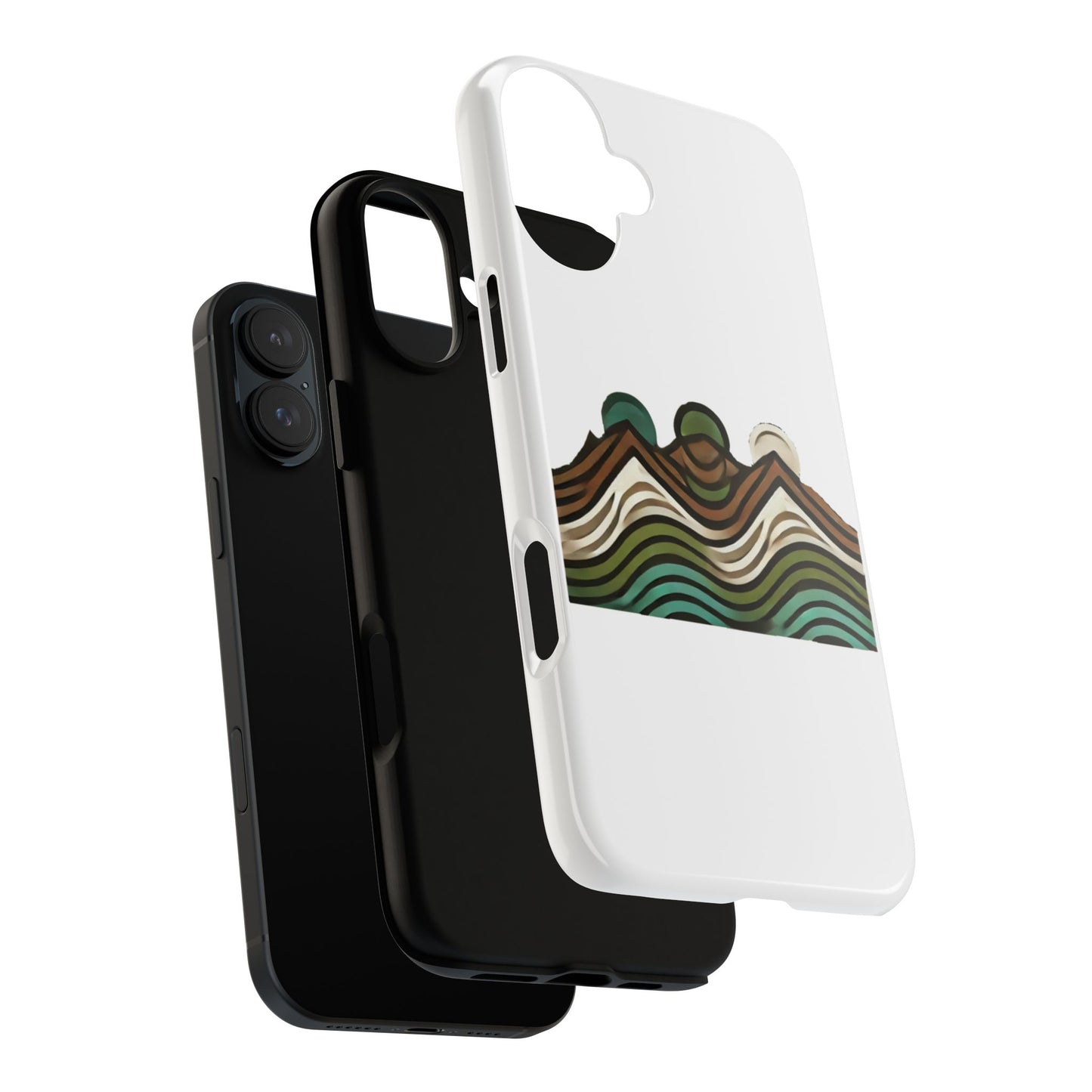 Stylish Phone Case with Minimalist Mountain Design | Tough Cases, Protective Cover, Nature Aesthetic, Gift for Adventurers, [...]