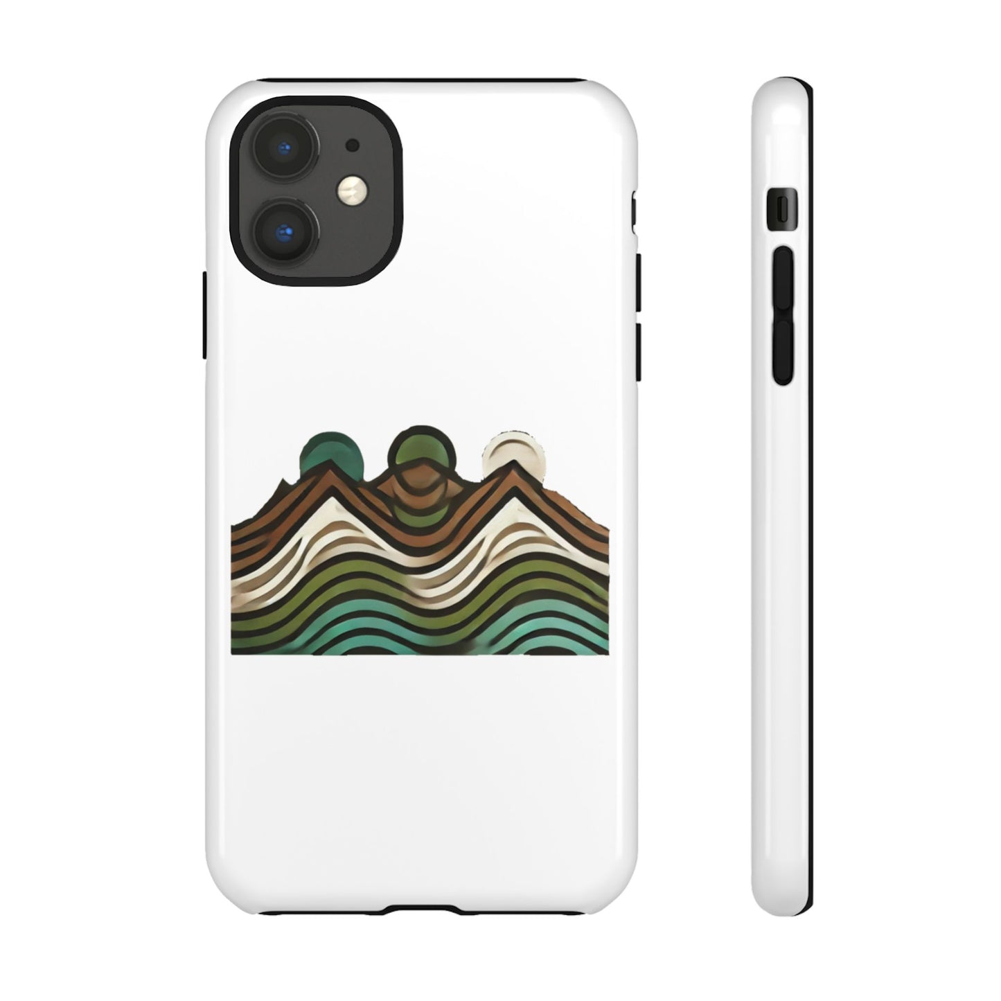 Stylish Phone Case with Minimalist Mountain Design | Tough Cases, Protective Cover, Nature Aesthetic, Gift for Adventurers, [...]