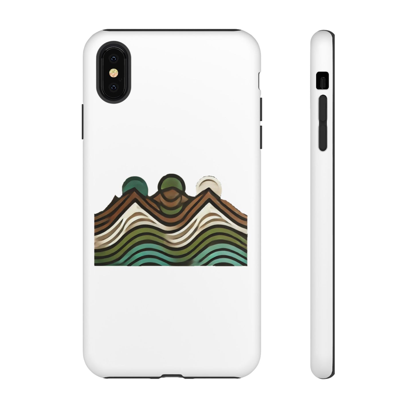 Stylish Phone Case with Minimalist Mountain Design | Tough Cases, Protective Cover, Nature Aesthetic, Gift for Adventurers, [...]