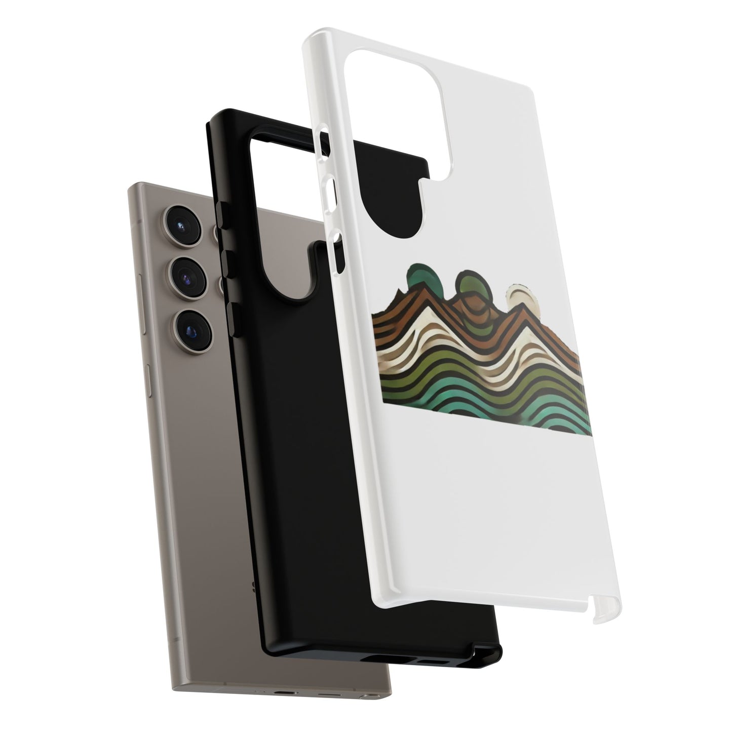 Stylish Phone Case with Minimalist Mountain Design | Tough Cases, Protective Cover, Nature Aesthetic, Gift for Adventurers, [...]