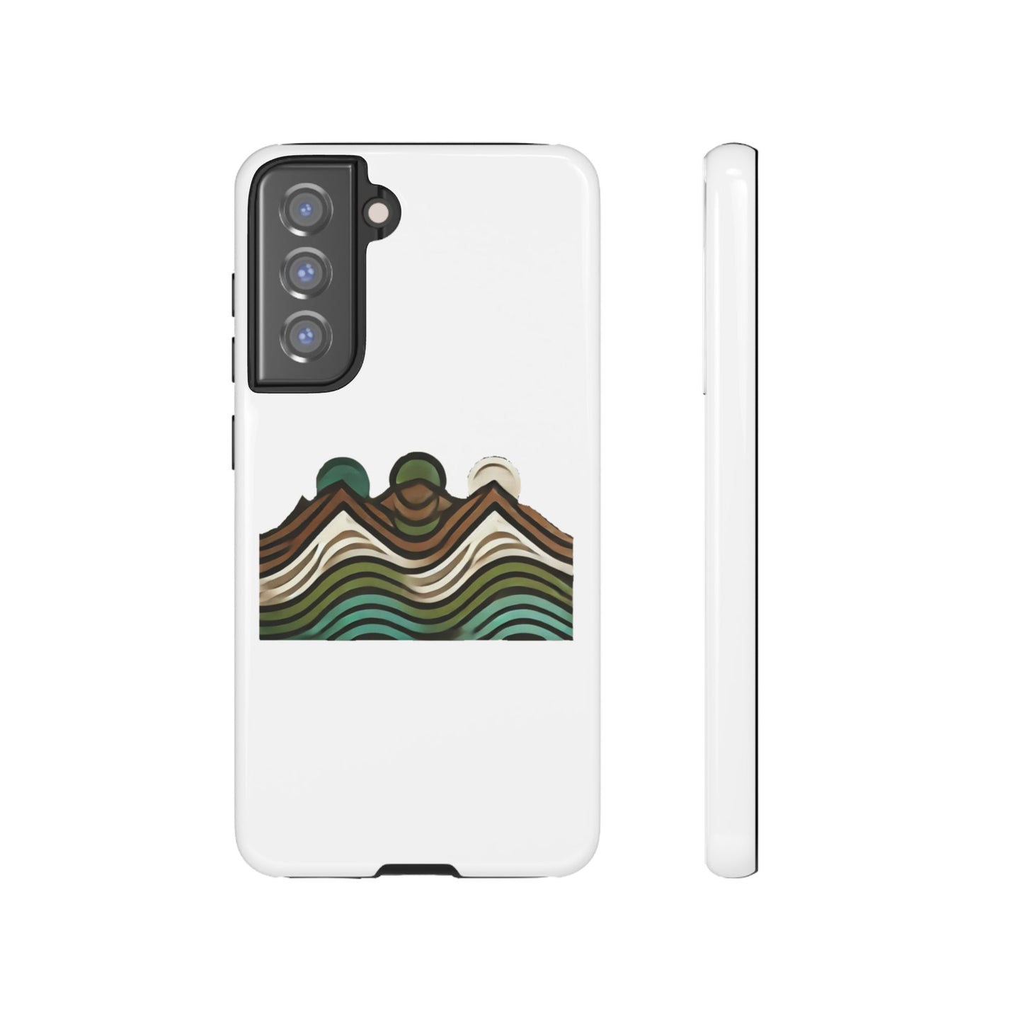 Stylish Phone Case with Minimalist Mountain Design | Tough Cases, Protective Cover, Nature Aesthetic, Gift for Adventurers, [...]