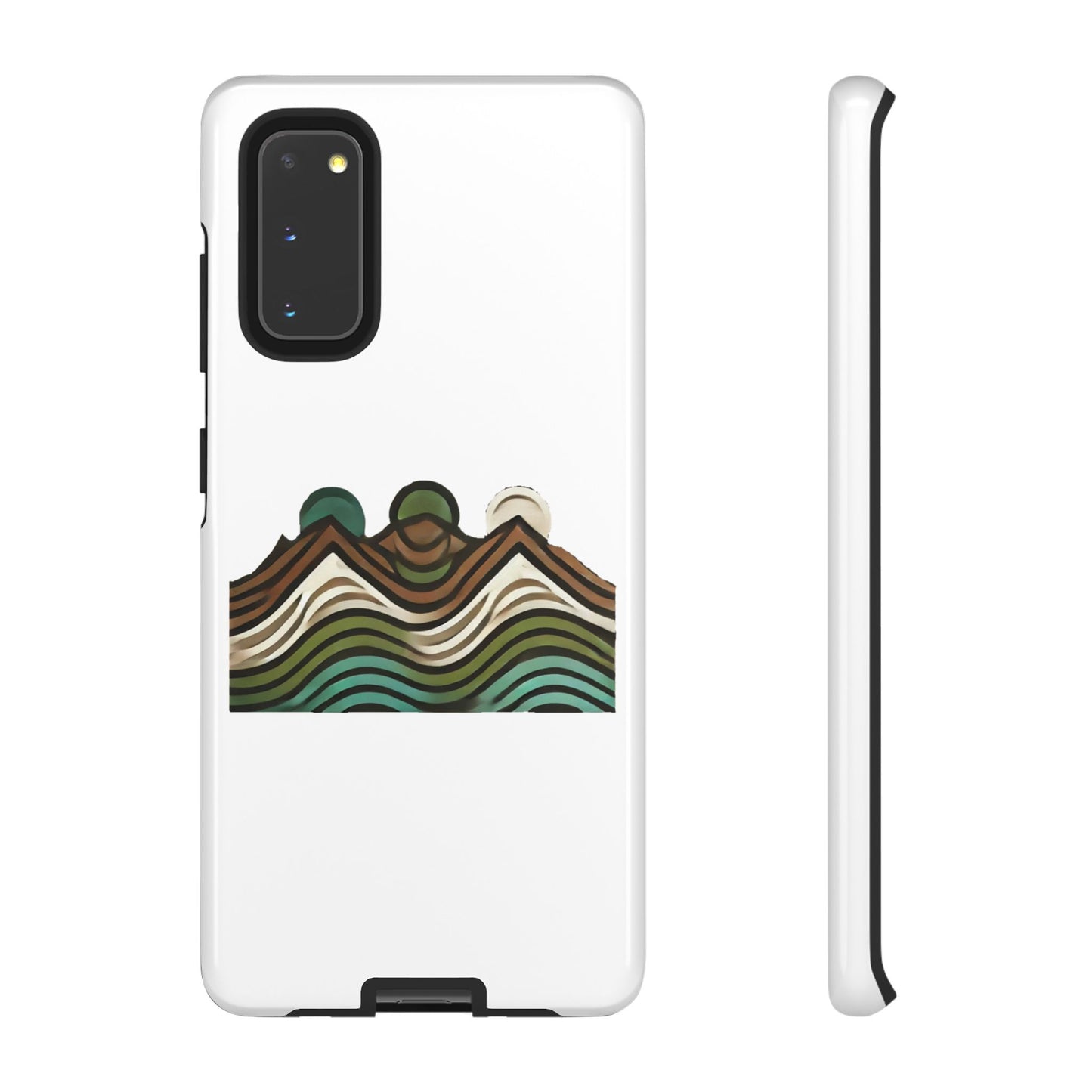 Stylish Phone Case with Minimalist Mountain Design | Tough Cases, Protective Cover, Nature Aesthetic, Gift for Adventurers, [...]