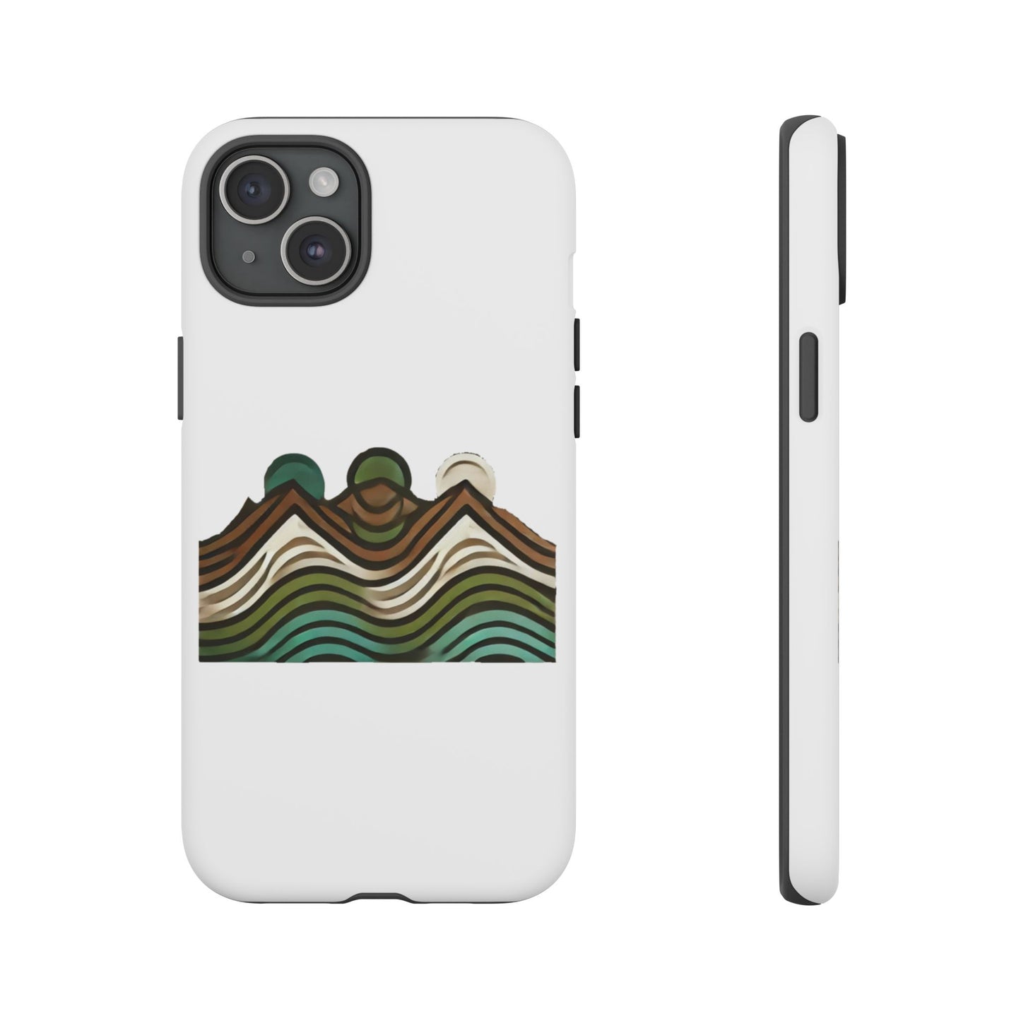 Stylish Phone Case with Minimalist Mountain Design | Tough Cases, Protective Cover, Nature Aesthetic, Gift for Adventurers, [...]