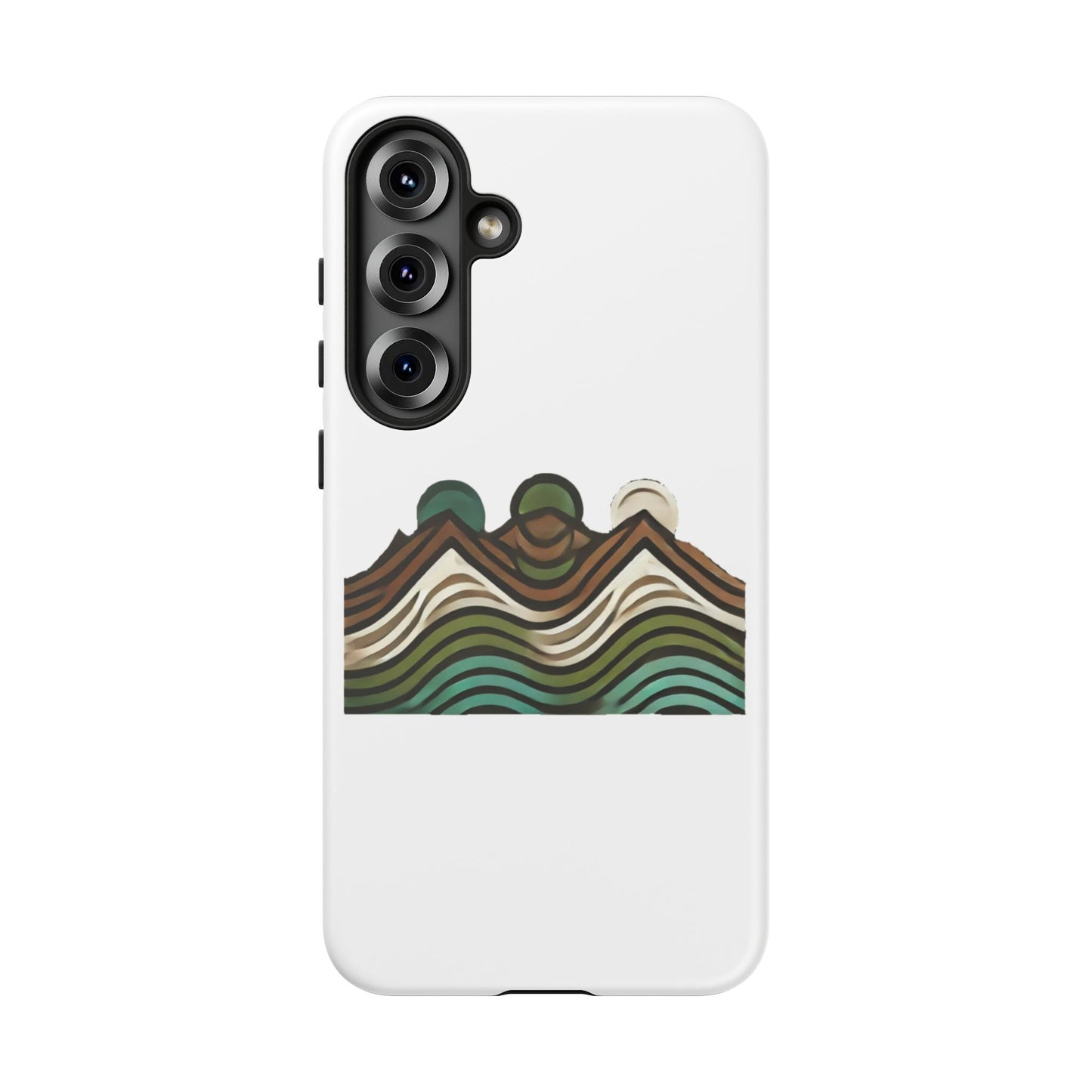Stylish Phone Case with Minimalist Mountain Design | Tough Cases, Protective Cover, Nature Aesthetic, Gift for Adventurers, [...]