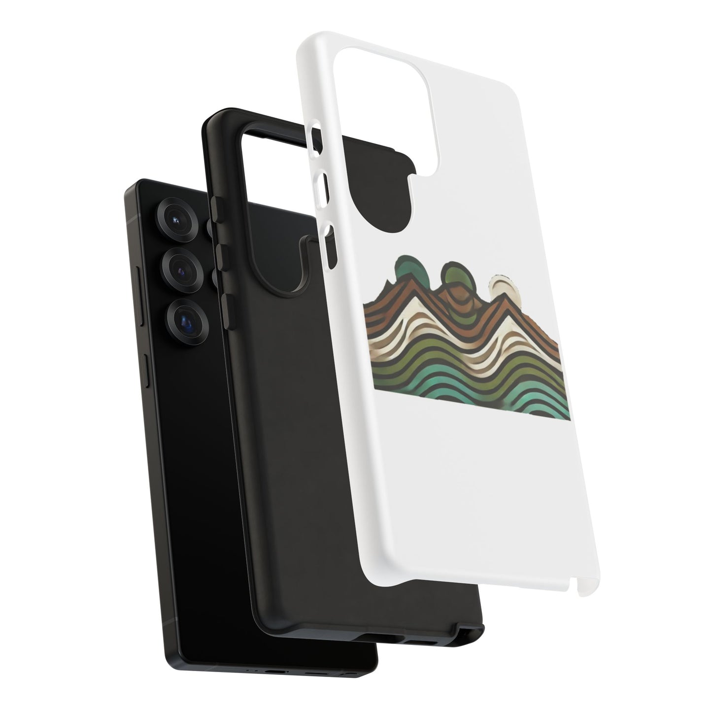 Stylish Phone Case with Minimalist Mountain Design | Tough Cases, Protective Cover, Nature Aesthetic, Gift for Adventurers, [...]