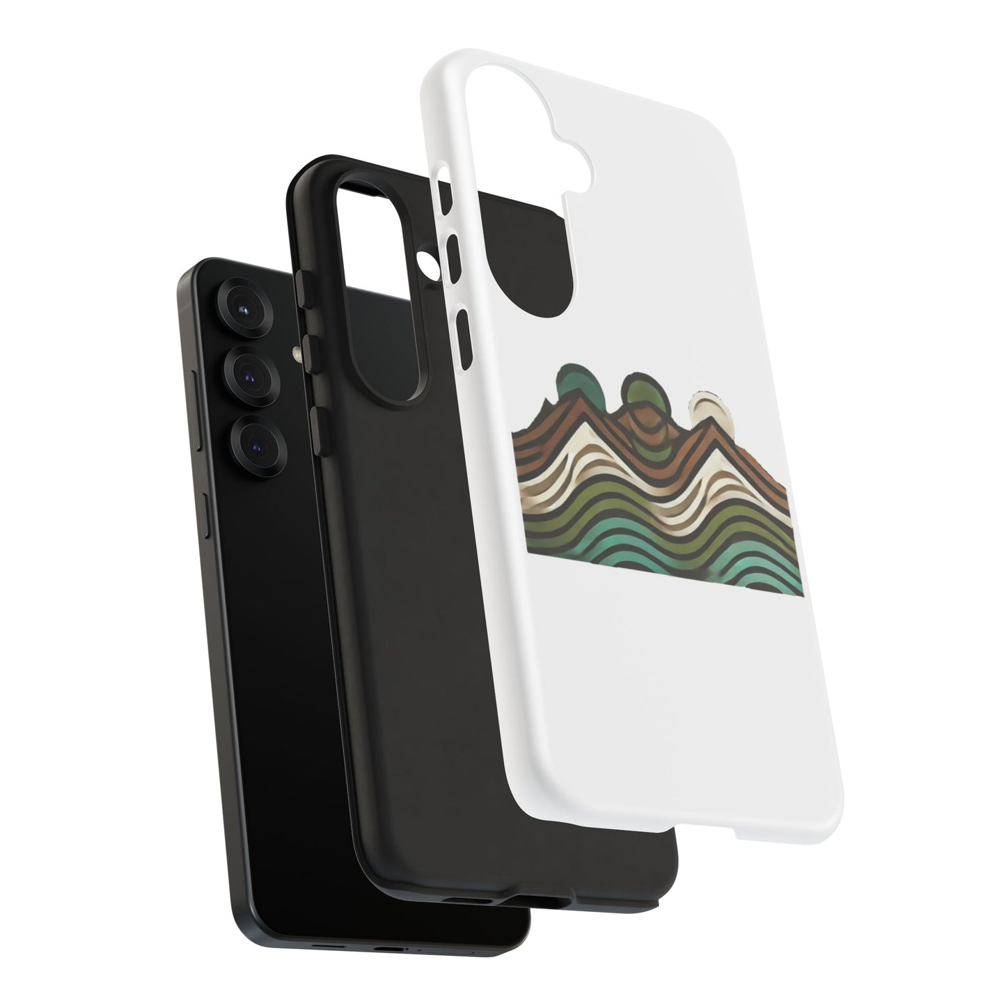 Stylish Phone Case with Minimalist Mountain Design | Tough Cases, Protective Cover, Nature Aesthetic, Gift for Adventurers, [...]