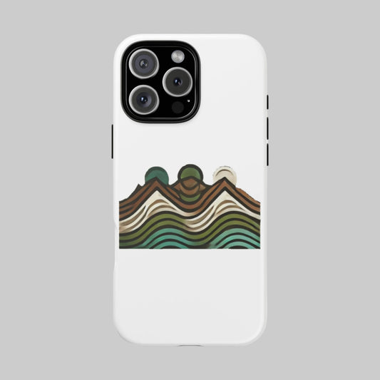 Stylish Phone Case with Minimalist Mountain Design | Tough Cases, Protective Cover, Nature Aesthetic, Gift for Adventurers, [...]