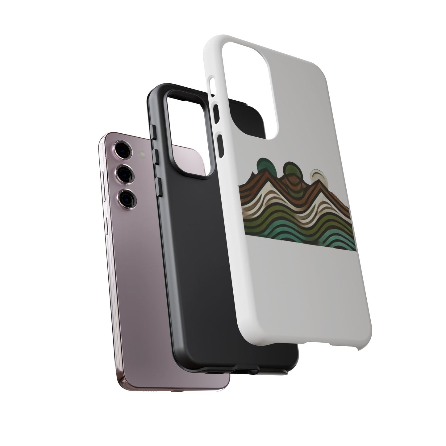 Stylish Phone Case with Minimalist Mountain Design | Tough Cases, Protective Cover, Nature Aesthetic, Gift for Adventurers, [...]