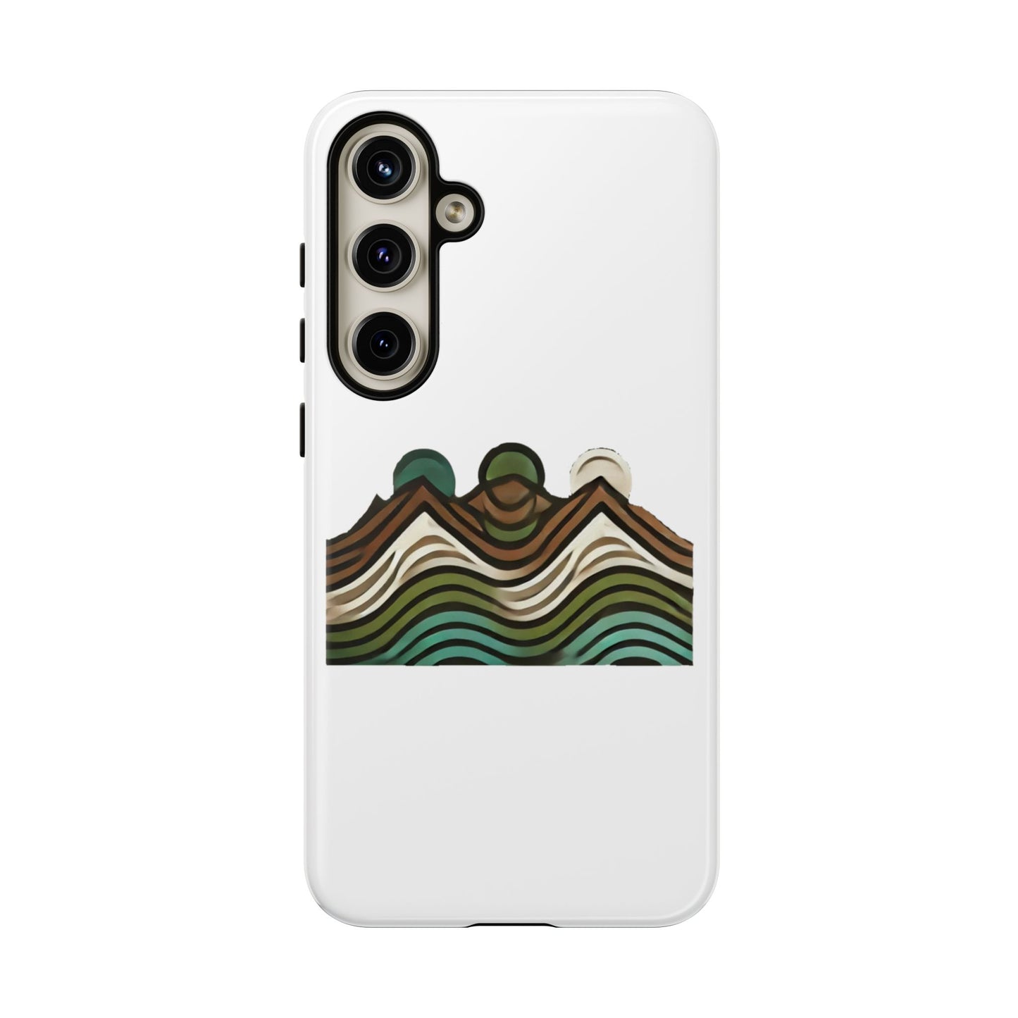Stylish Phone Case with Minimalist Mountain Design | Tough Cases, Protective Cover, Nature Aesthetic, Gift for Adventurers, [...]