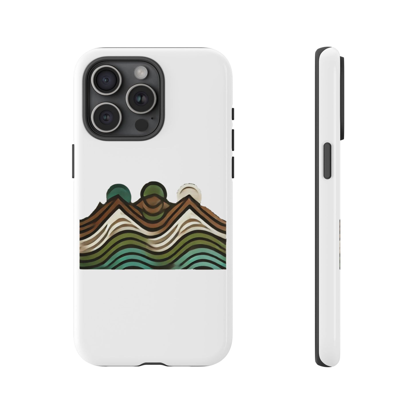 Stylish Phone Case with Minimalist Mountain Design | Tough Cases, Protective Cover, Nature Aesthetic, Gift for Adventurers, [...]