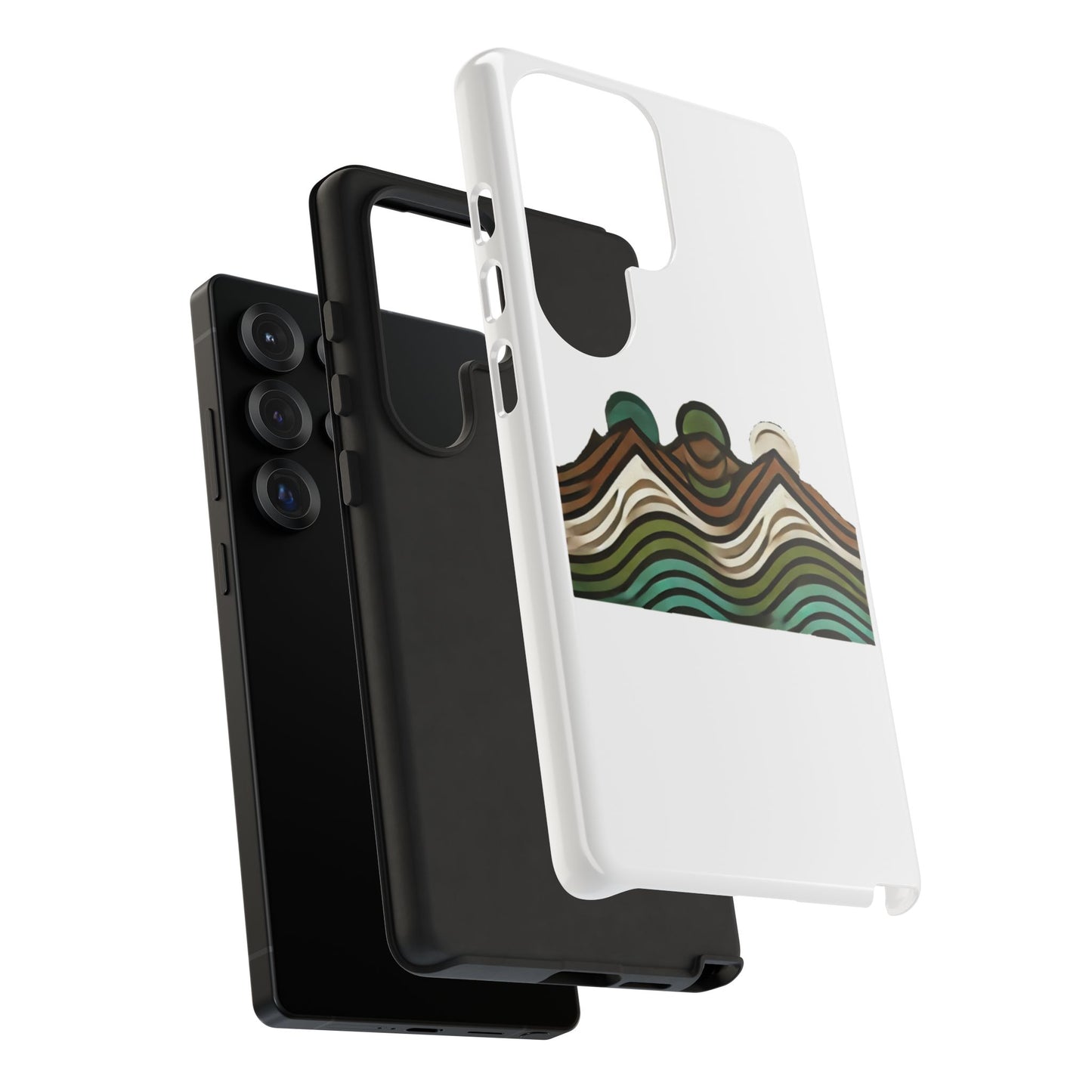 Stylish Phone Case with Minimalist Mountain Design | Tough Cases, Protective Cover, Nature Aesthetic, Gift for Adventurers, [...]