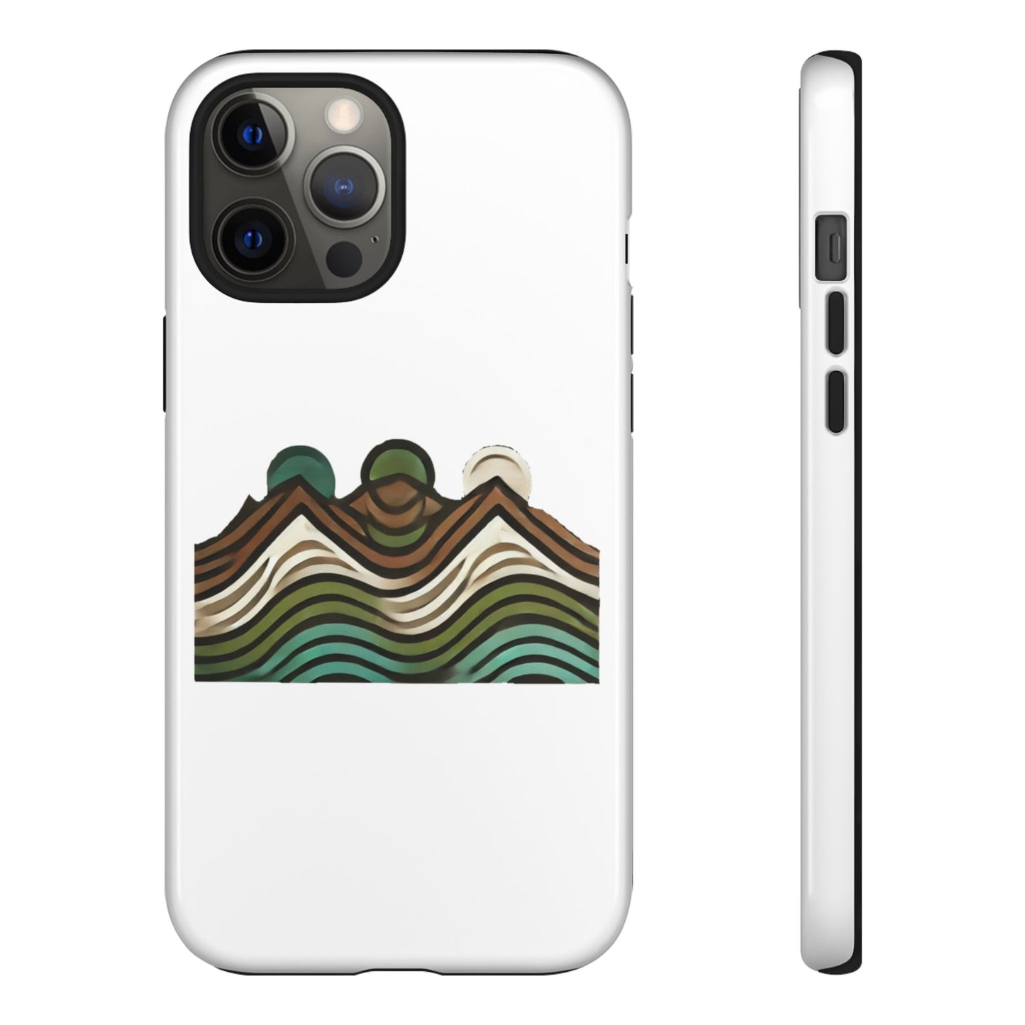 Stylish Phone Case with Minimalist Mountain Design | Tough Cases, Protective Cover, Nature Aesthetic, Gift for Adventurers, [...]