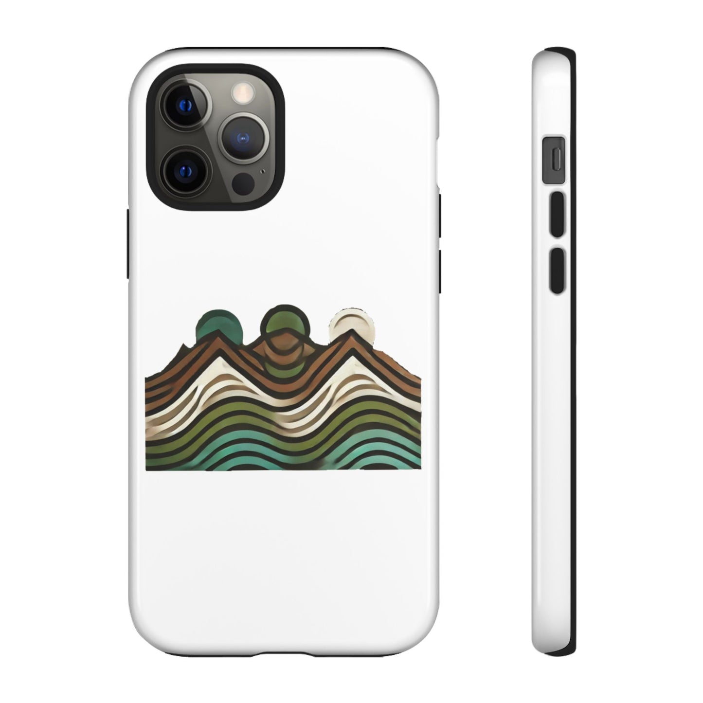 Stylish Phone Case with Minimalist Mountain Design | Tough Cases, Protective Cover, Nature Aesthetic, Gift for Adventurers, [...]