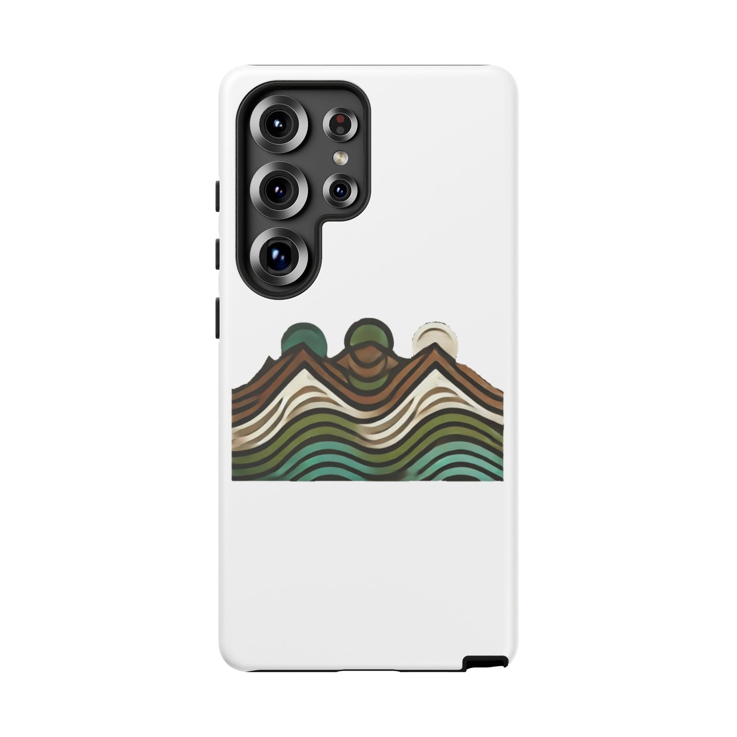 Stylish Phone Case with Minimalist Mountain Design | Tough Cases, Protective Cover, Nature Aesthetic, Gift for Adventurers, [...]