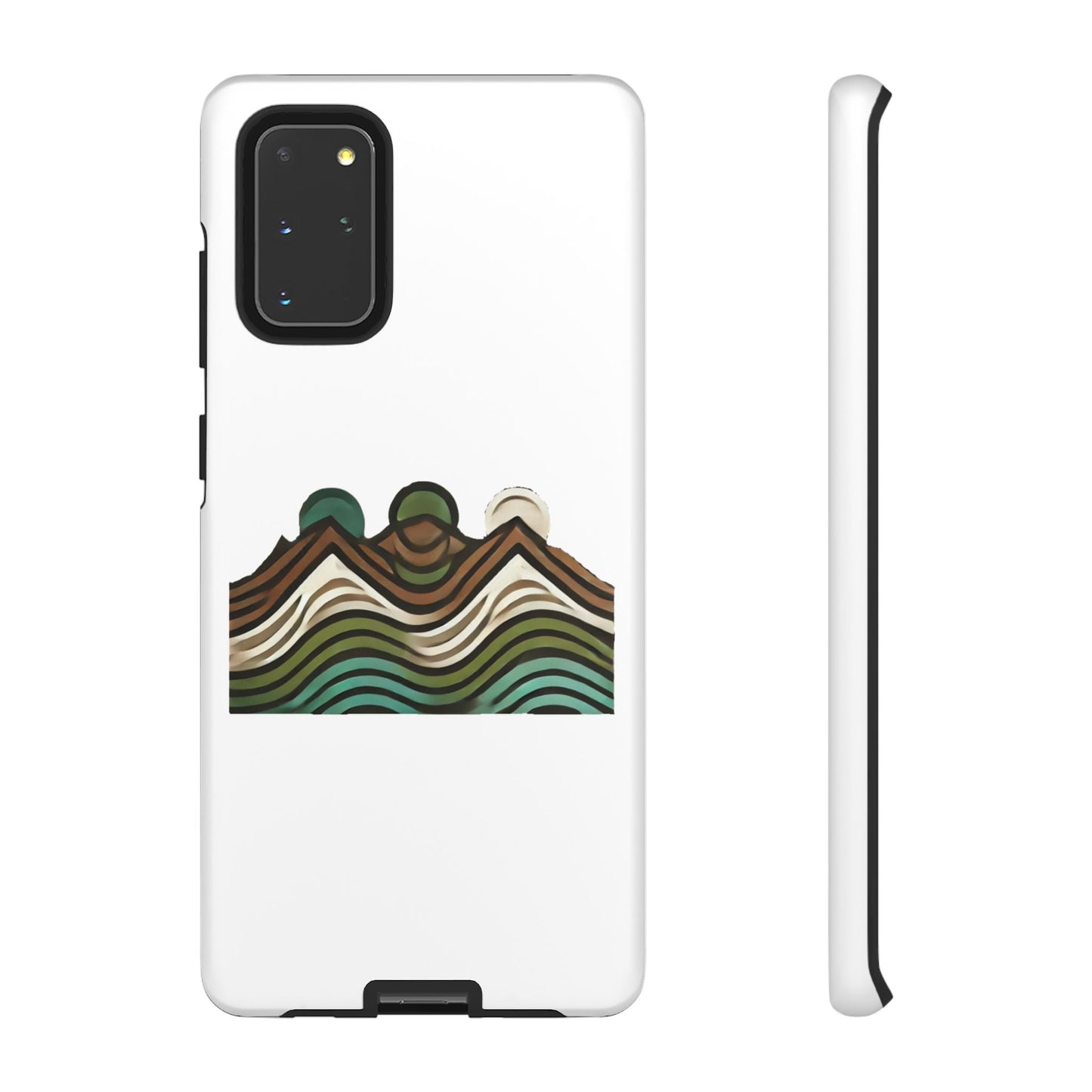 Stylish Phone Case with Minimalist Mountain Design | Tough Cases, Protective Cover, Nature Aesthetic, Gift for Adventurers, [...]