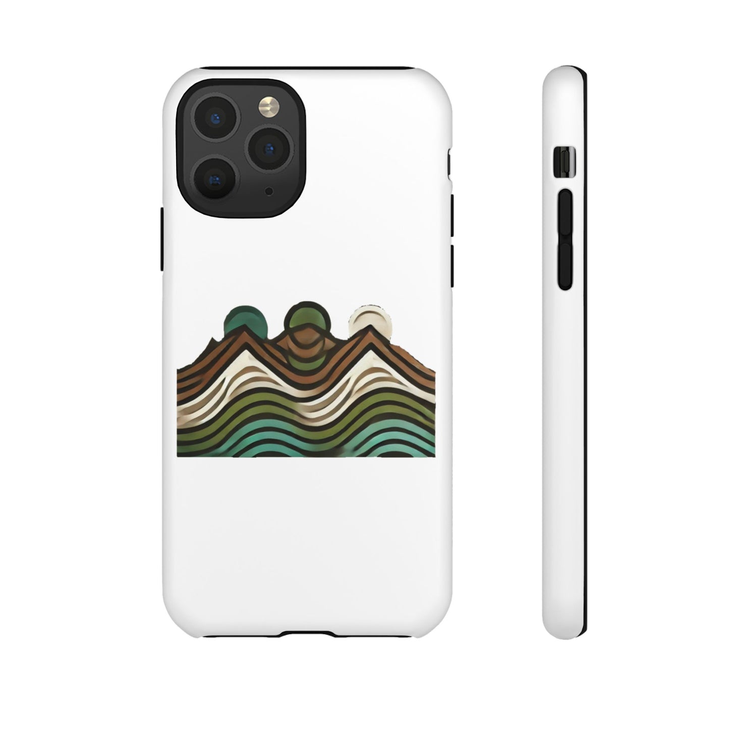 Stylish Phone Case with Minimalist Mountain Design | Tough Cases, Protective Cover, Nature Aesthetic, Gift for Adventurers, [...]