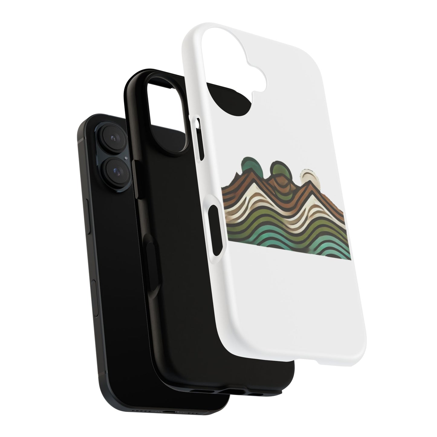Stylish Phone Case with Minimalist Mountain Design | Tough Cases, Protective Cover, Nature Aesthetic, Gift for Adventurers, [...]