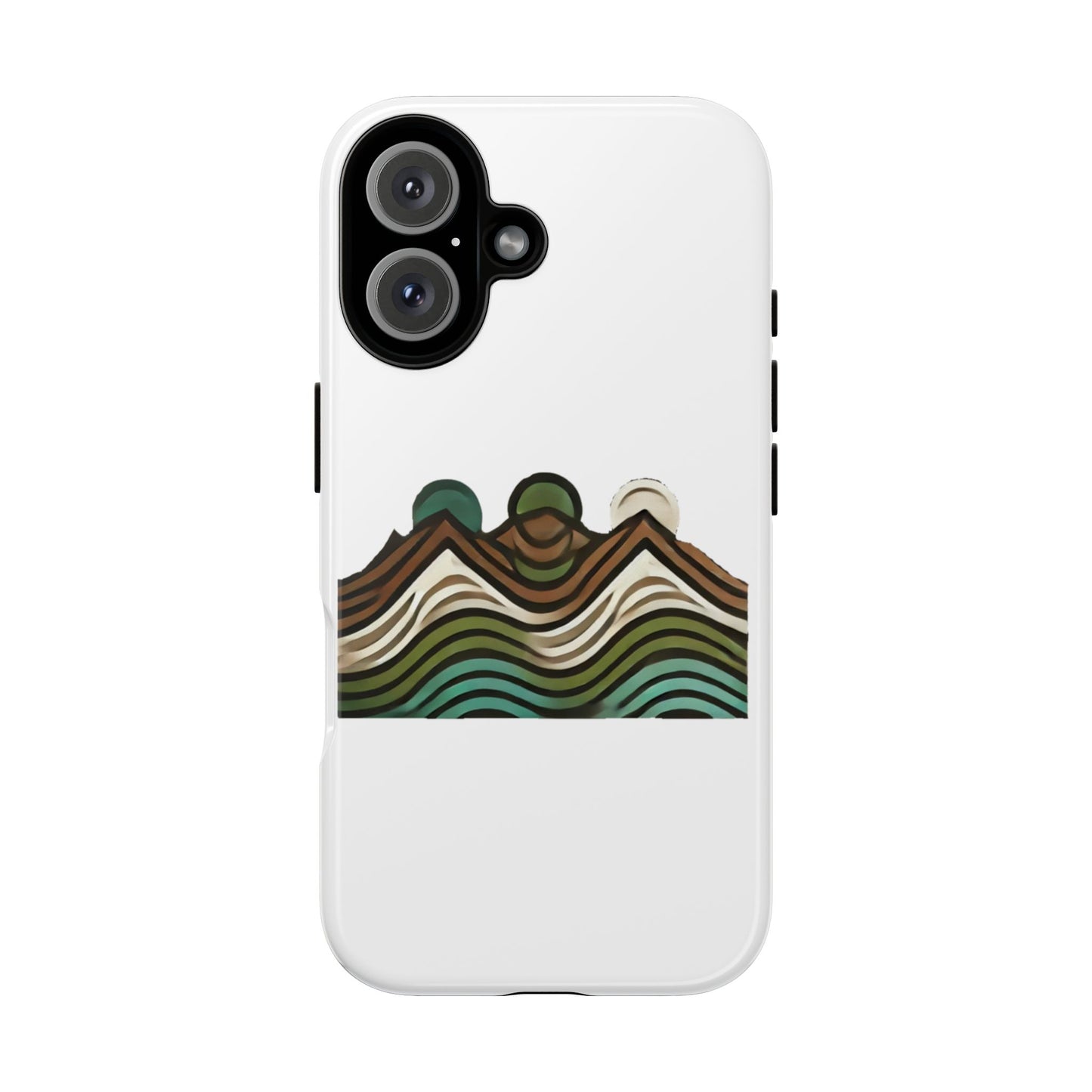 Stylish Phone Case with Minimalist Mountain Design | Tough Cases, Protective Cover, Nature Aesthetic, Gift for Adventurers, [...]