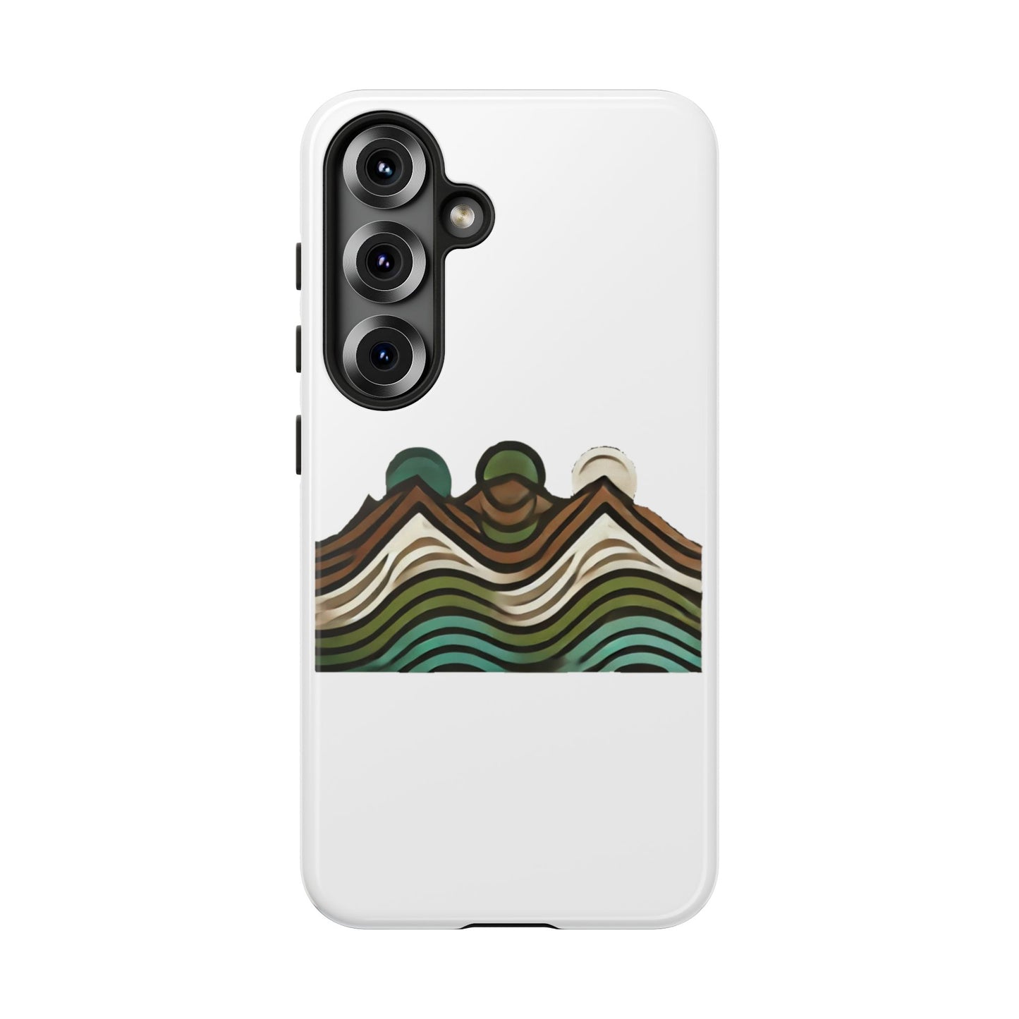 Stylish Phone Case with Minimalist Mountain Design | Tough Cases, Protective Cover, Nature Aesthetic, Gift for Adventurers, [...]