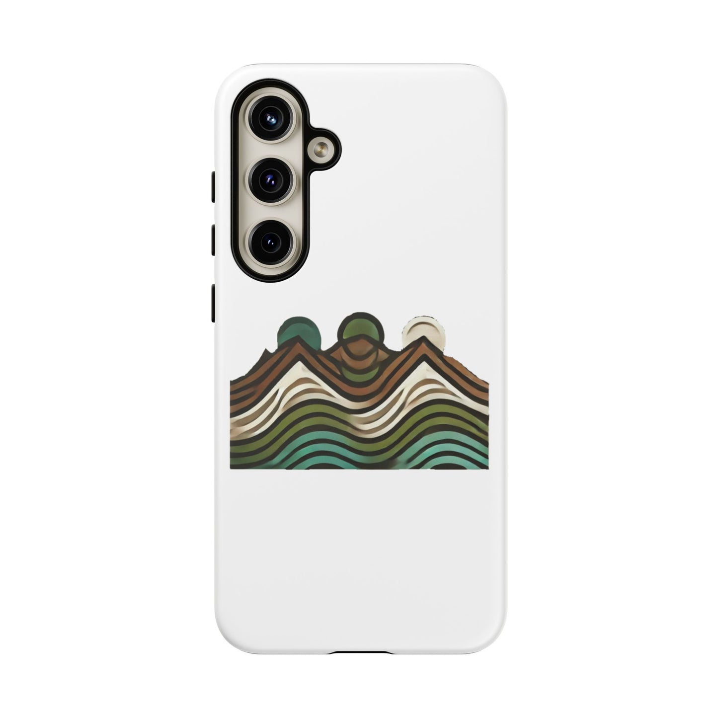 Stylish Phone Case with Minimalist Mountain Design | Tough Cases, Protective Cover, Nature Aesthetic, Gift for Adventurers, [...]