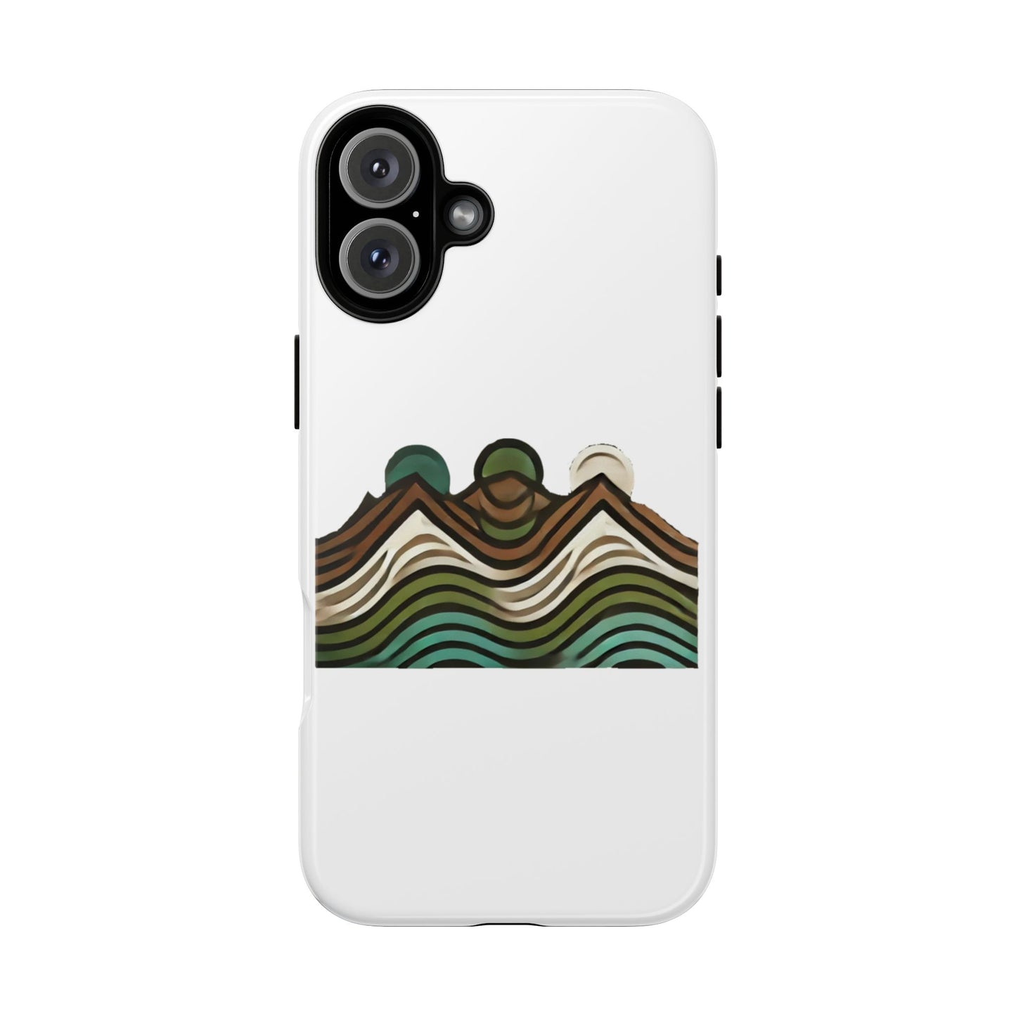 Stylish Phone Case with Minimalist Mountain Design | Tough Cases, Protective Cover, Nature Aesthetic, Gift for Adventurers, [...]