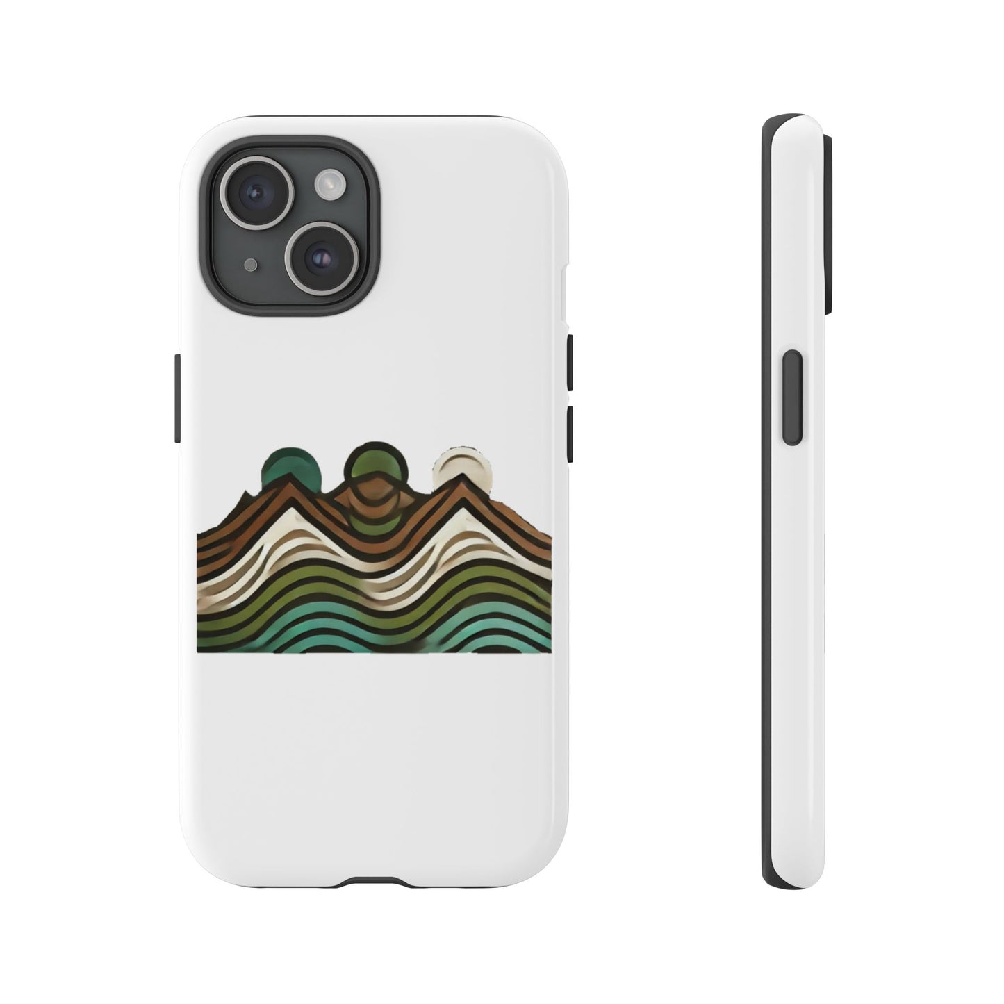Stylish Phone Case with Minimalist Mountain Design | Tough Cases, Protective Cover, Nature Aesthetic, Gift for Adventurers, [...]
