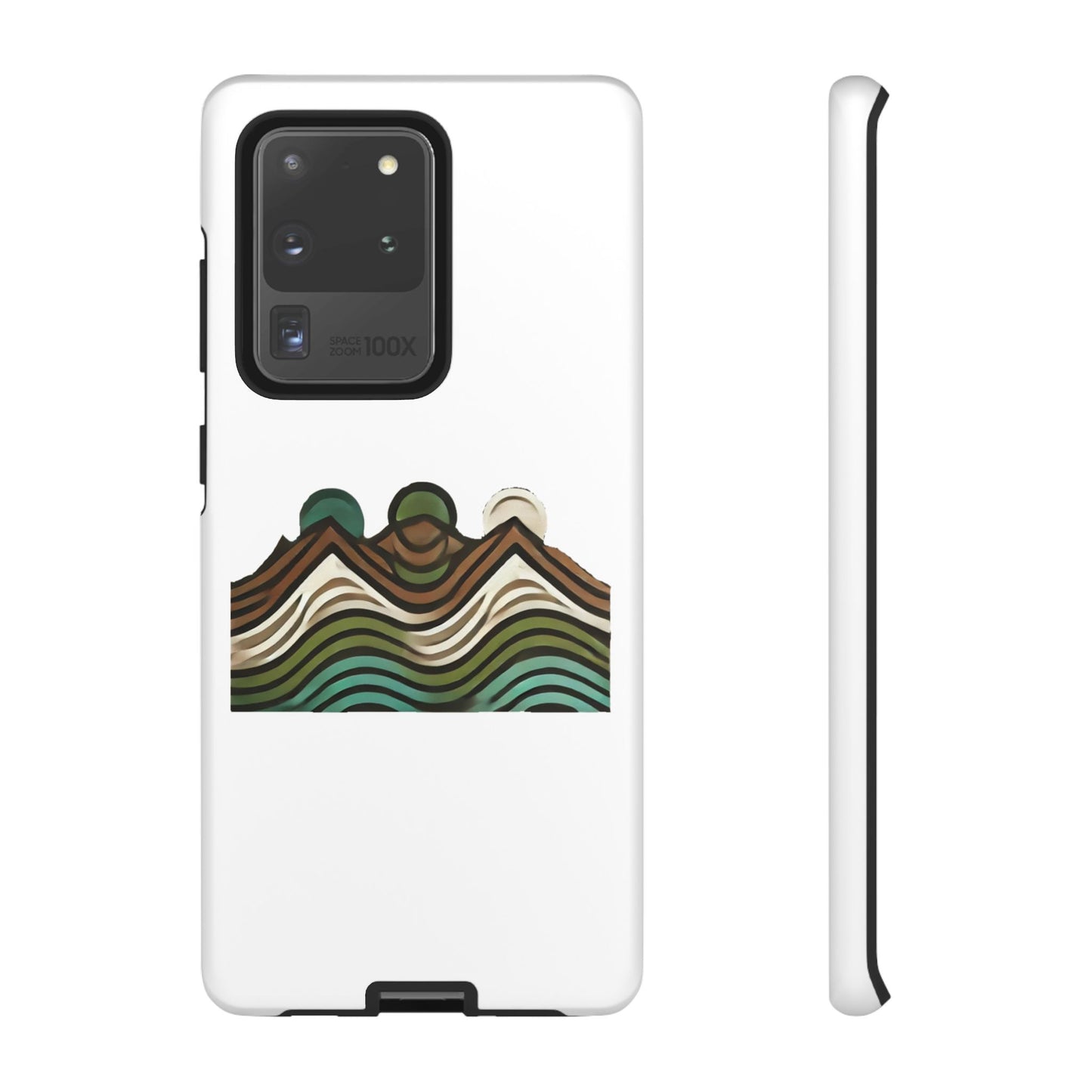 Stylish Phone Case with Minimalist Mountain Design | Tough Cases, Protective Cover, Nature Aesthetic, Gift for Adventurers, [...]