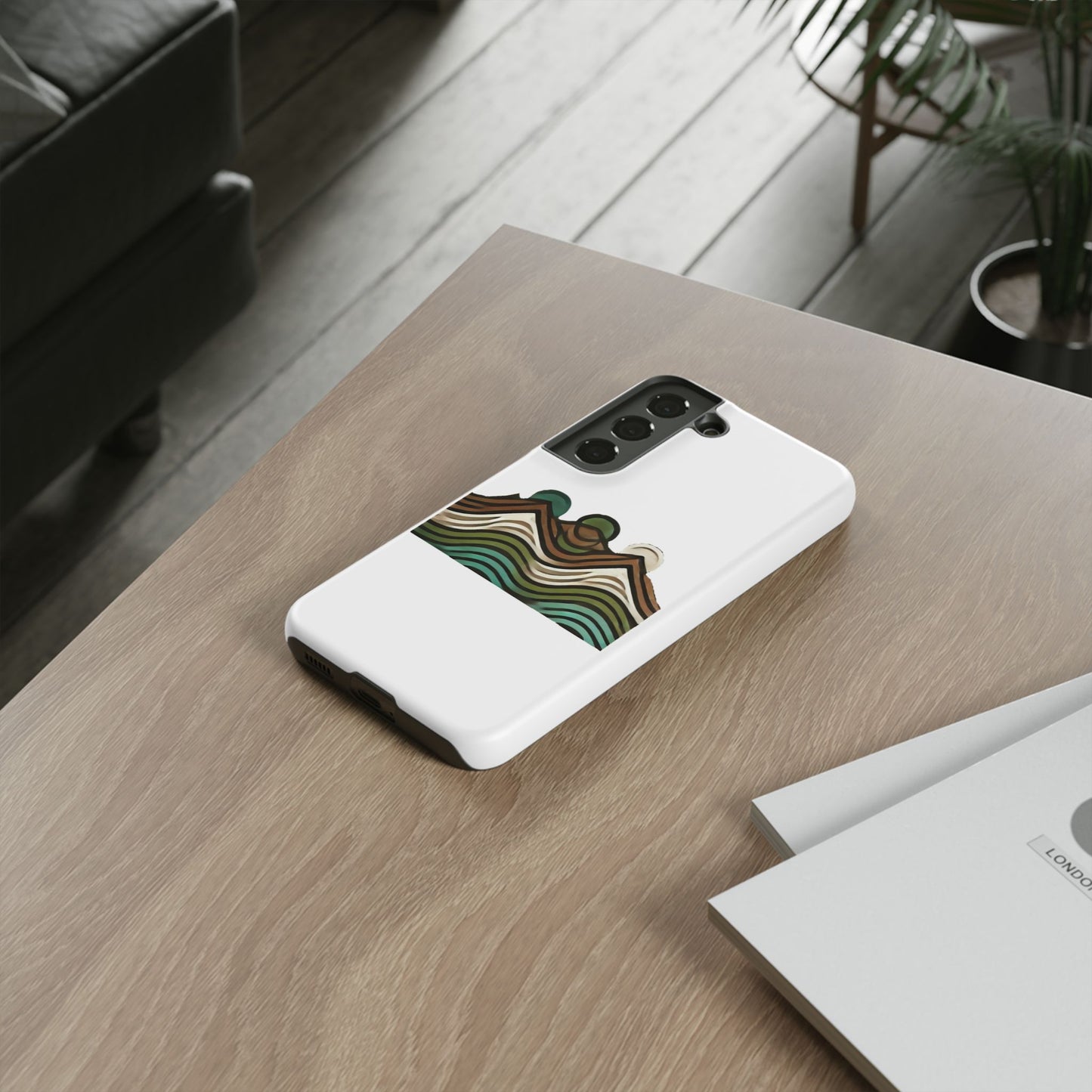 Stylish Phone Case with Minimalist Mountain Design | Tough Cases, Protective Cover, Nature Aesthetic, Gift for Adventurers, [...]