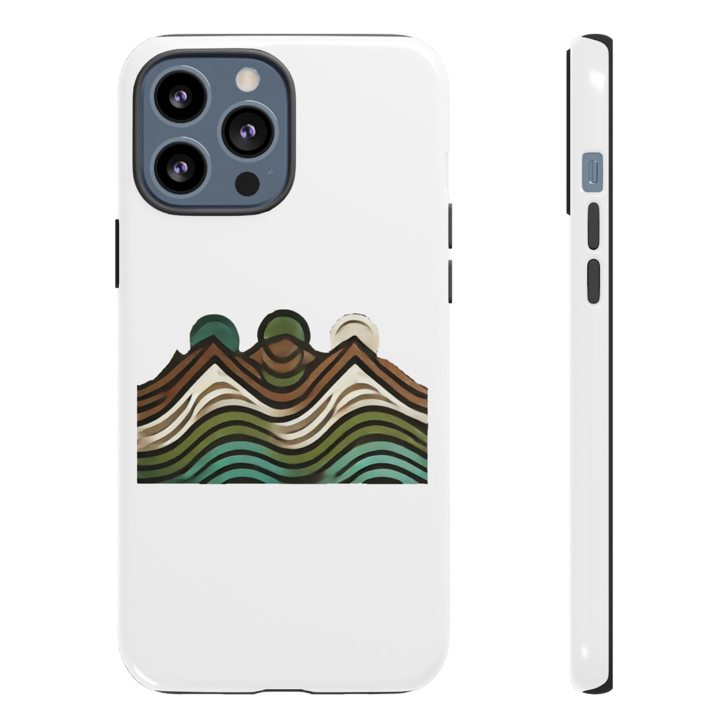 Stylish Phone Case with Minimalist Mountain Design | Tough Cases, Protective Cover, Nature Aesthetic, Gift for Adventurers, [...]