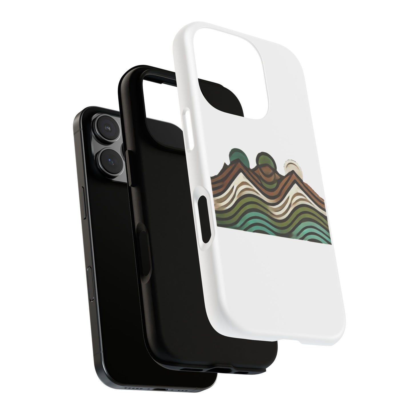 Stylish Phone Case with Minimalist Mountain Design | Tough Cases, Protective Cover, Nature Aesthetic, Gift for Adventurers, [...]