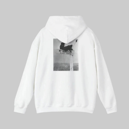 Bears on mount Robson sign hoodie