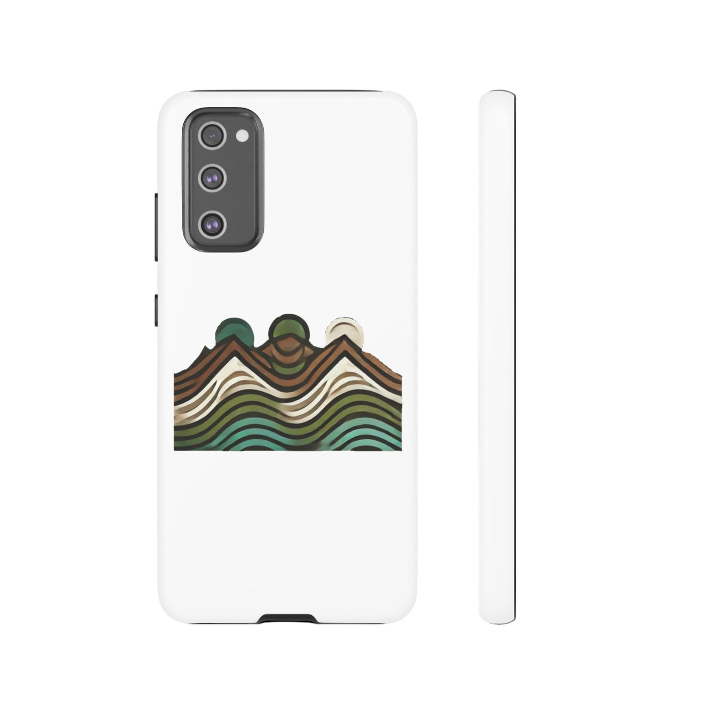 Stylish Phone Case with Minimalist Mountain Design | Tough Cases, Protective Cover, Nature Aesthetic, Gift for Adventurers, [...]