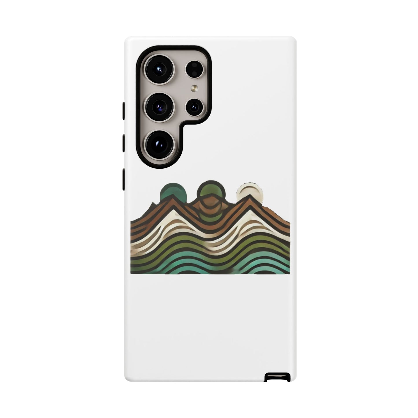 Stylish Phone Case with Minimalist Mountain Design | Tough Cases, Protective Cover, Nature Aesthetic, Gift for Adventurers, [...]