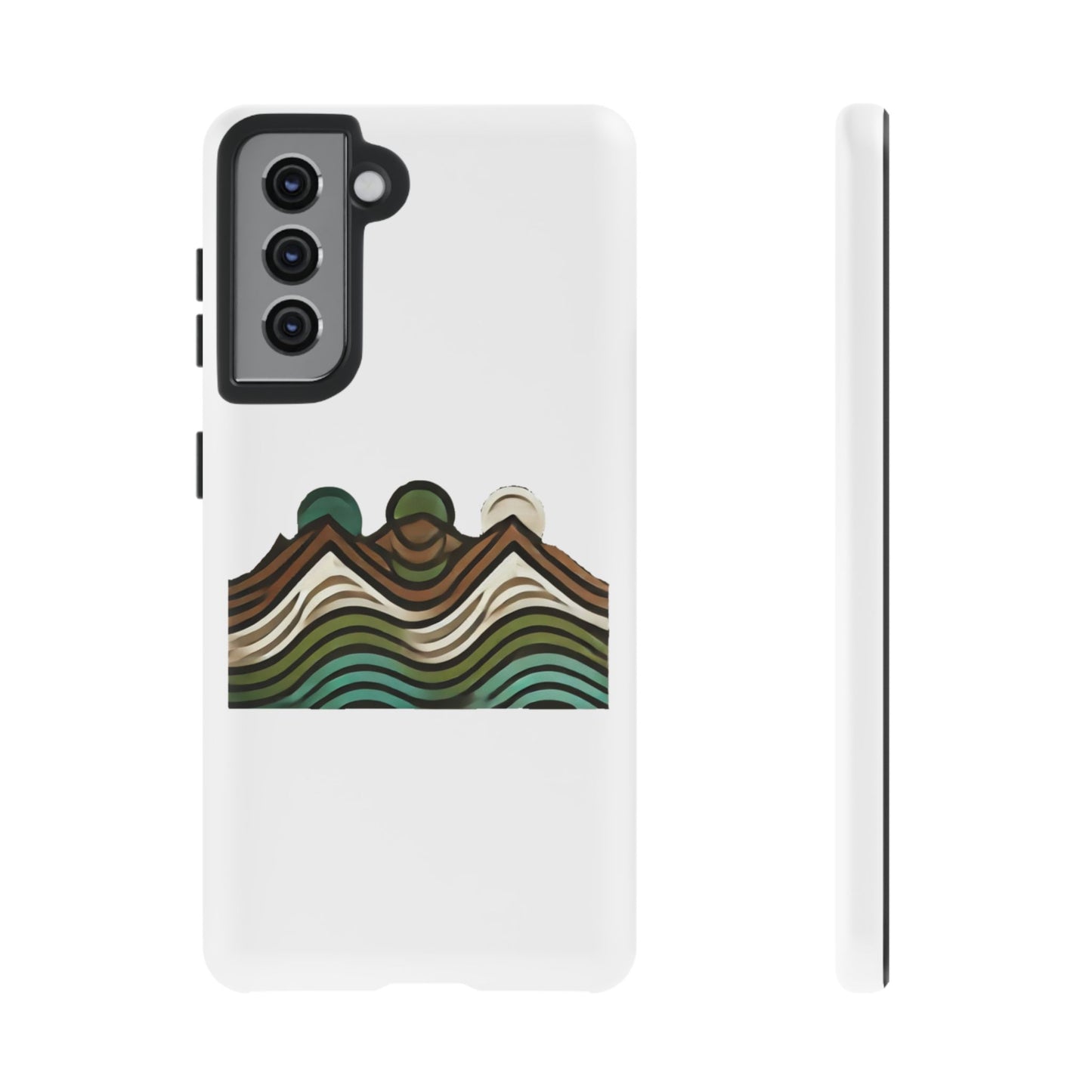 Stylish Phone Case with Minimalist Mountain Design | Tough Cases, Protective Cover, Nature Aesthetic, Gift for Adventurers, [...]