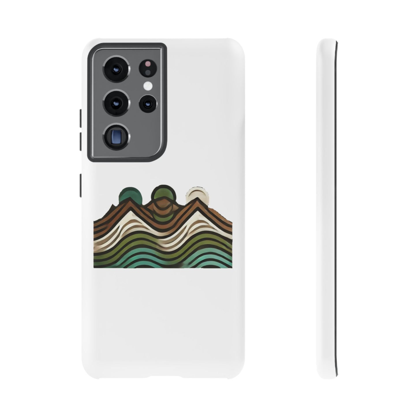 Stylish Phone Case with Minimalist Mountain Design | Tough Cases, Protective Cover, Nature Aesthetic, Gift for Adventurers, [...]