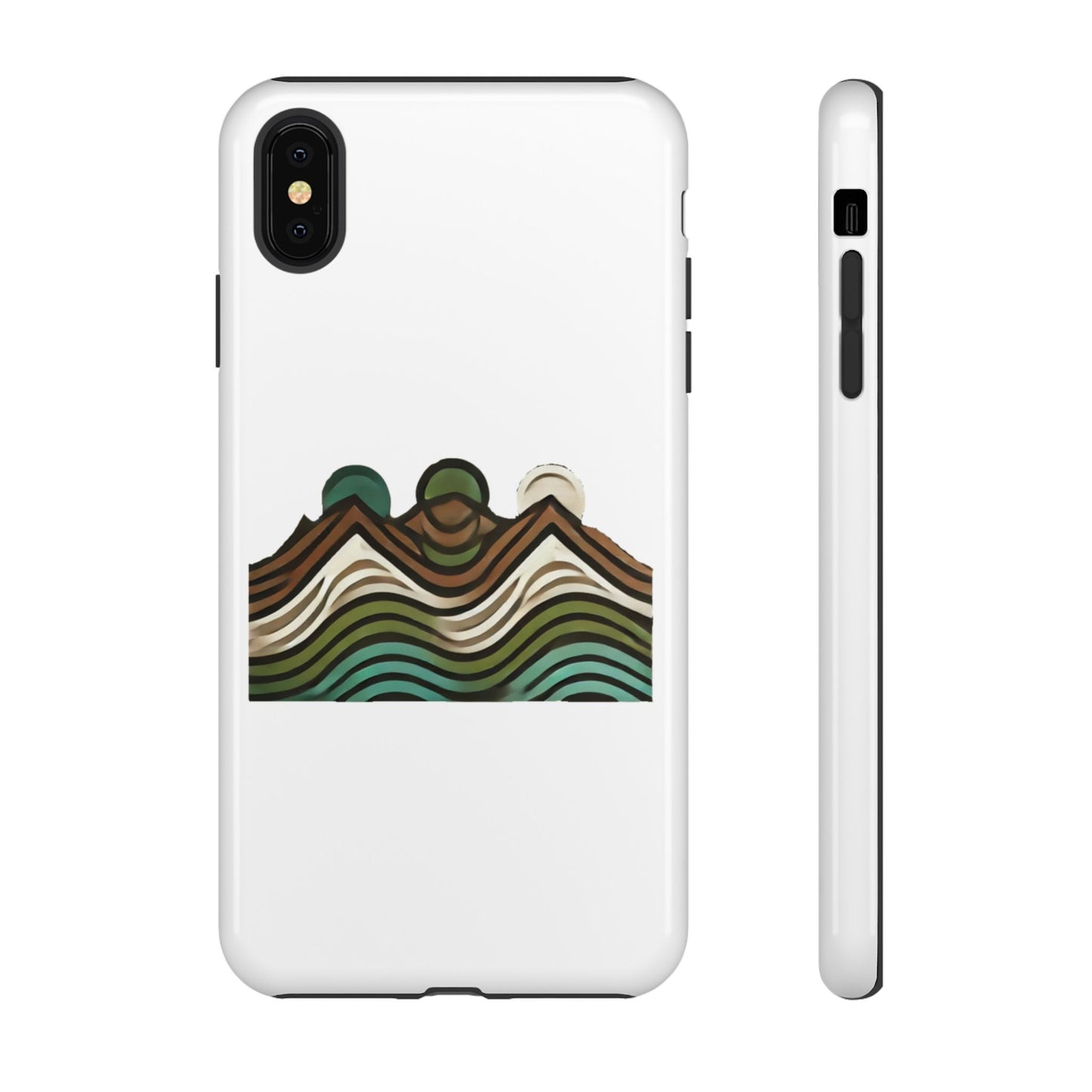 Stylish Phone Case with Minimalist Mountain Design | Tough Cases, Protective Cover, Nature Aesthetic, Gift for Adventurers, [...]