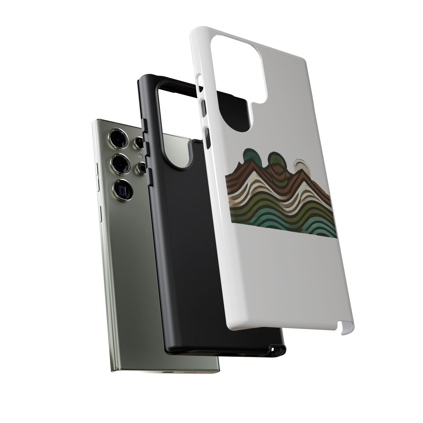 Stylish Phone Case with Minimalist Mountain Design | Tough Cases, Protective Cover, Nature Aesthetic, Gift for Adventurers, [...]