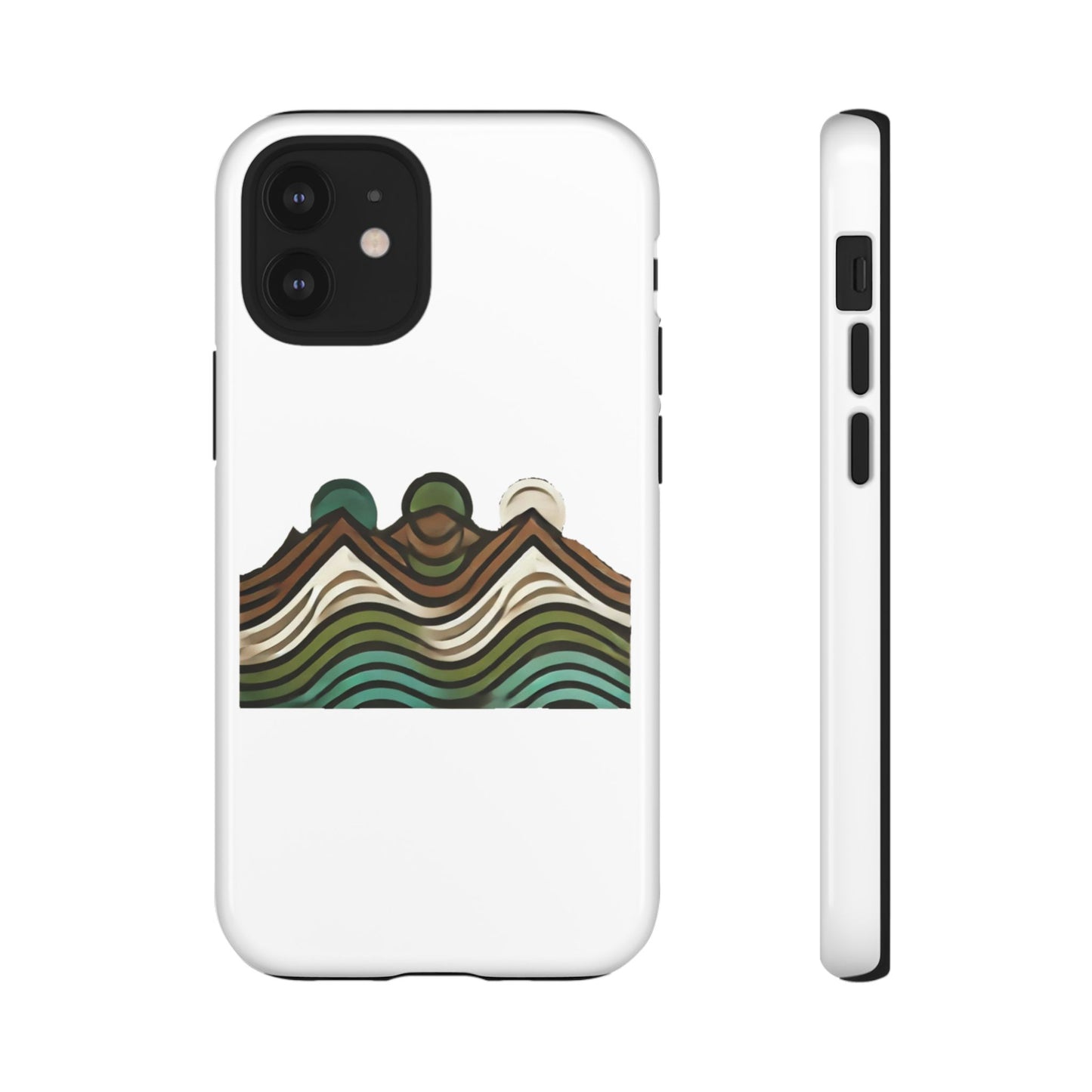 Stylish Phone Case with Minimalist Mountain Design | Tough Cases, Protective Cover, Nature Aesthetic, Gift for Adventurers, [...]