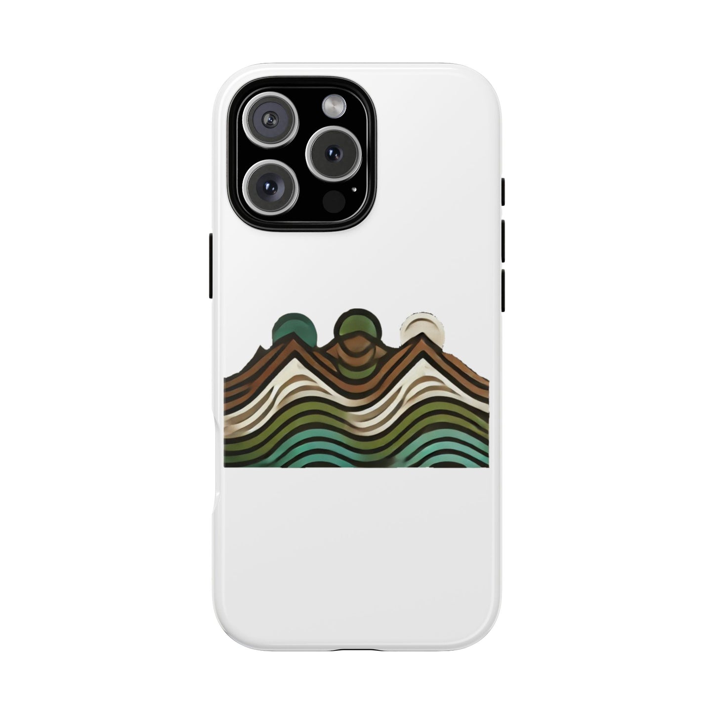 Stylish Phone Case with Minimalist Mountain Design | Tough Cases, Protective Cover, Nature Aesthetic, Gift for Adventurers, [...]
