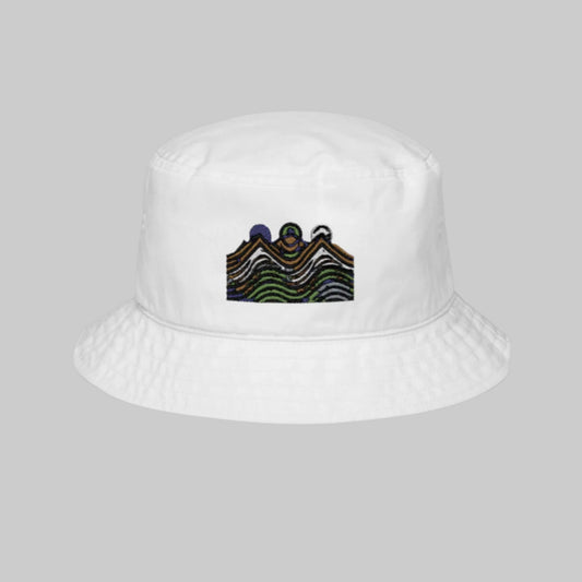 Embroidered Terrain Tops Bucket Hat